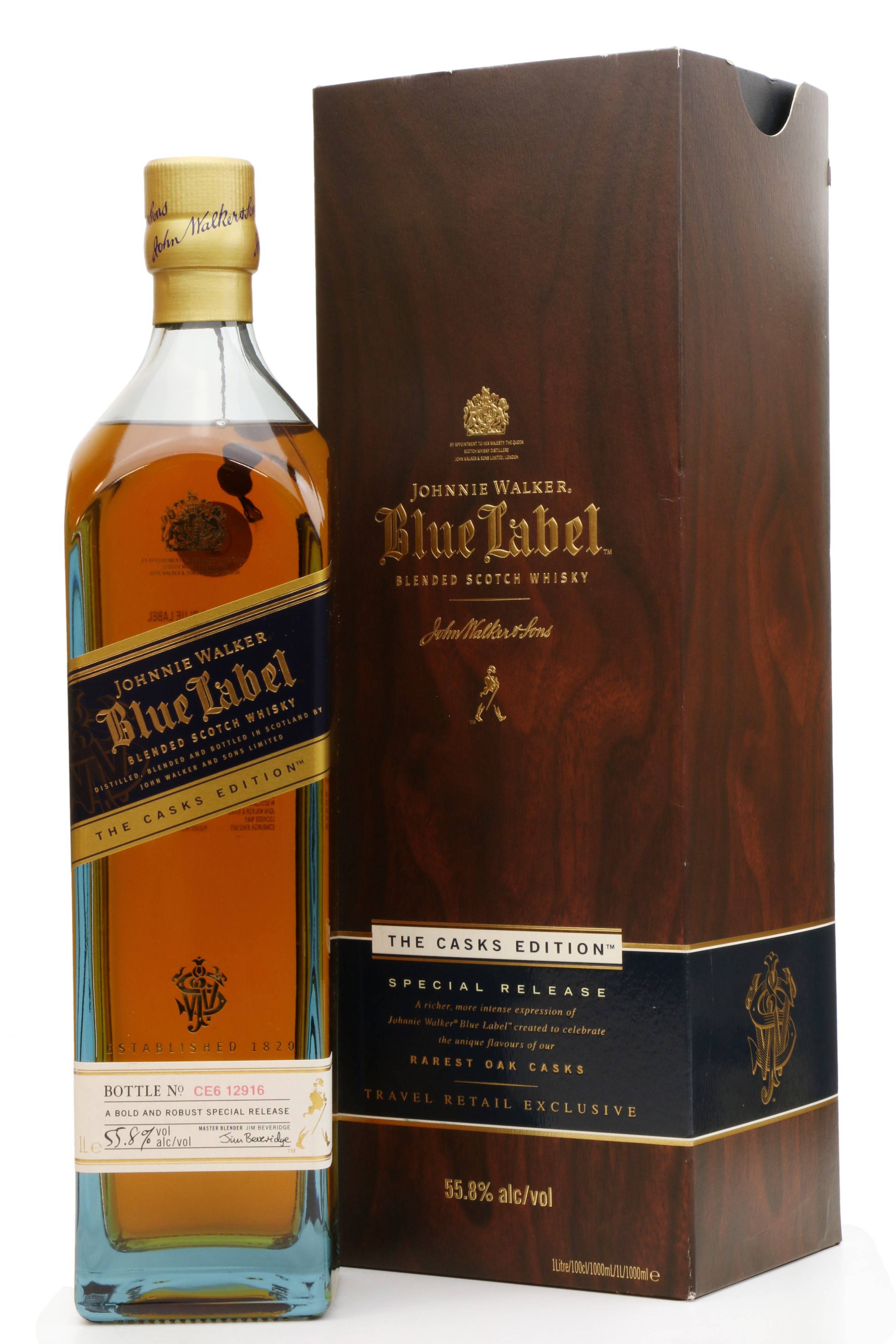 Johnnie Walker Blue Label The Cask Edition Litre Just Whisky Auctions