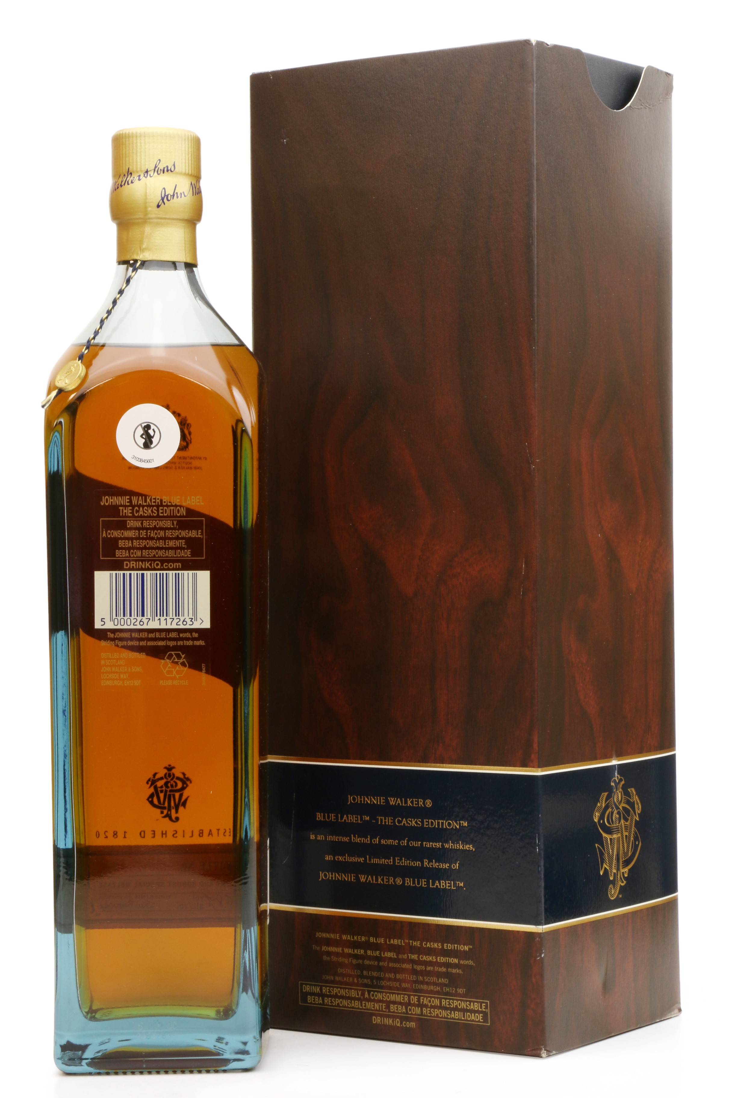 Johnnie Walker Blue Label The Cask Edition Litre Just Whisky Auctions