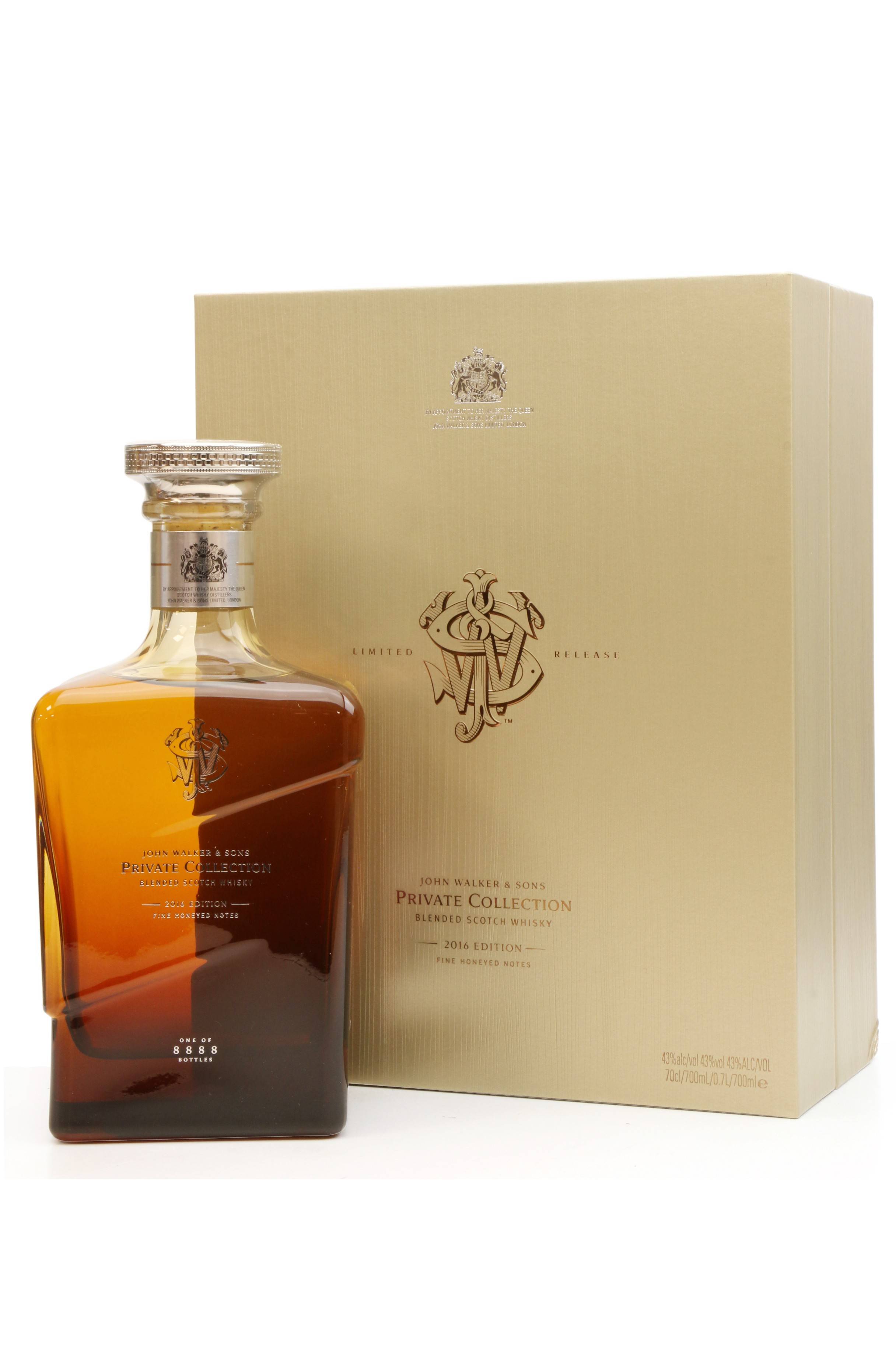 Johnnie Walker Private Collection - 2016 Edition Fine Honeyed Notes ...