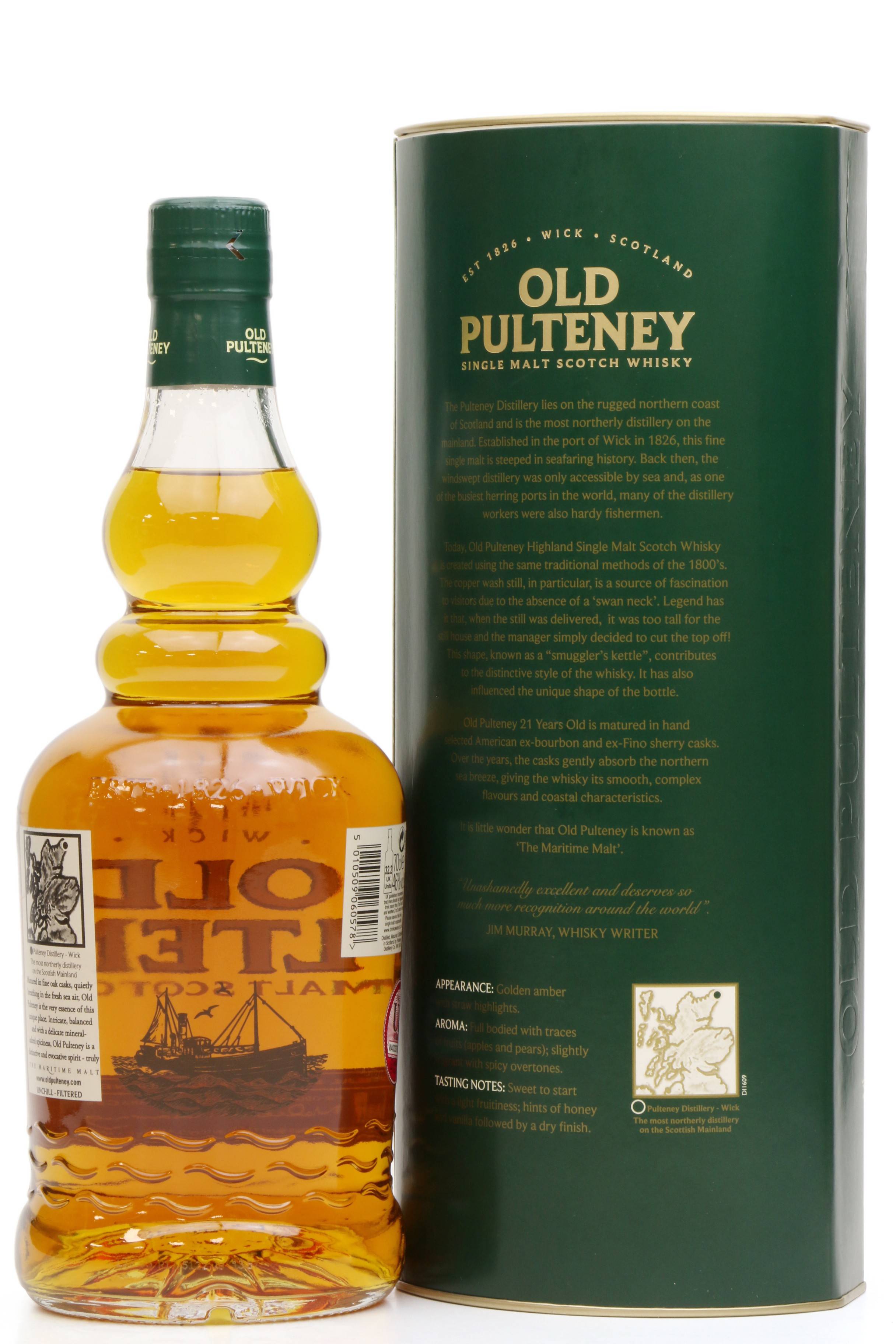 Old Pulteney 21 Years Old - Just Whisky Auctions