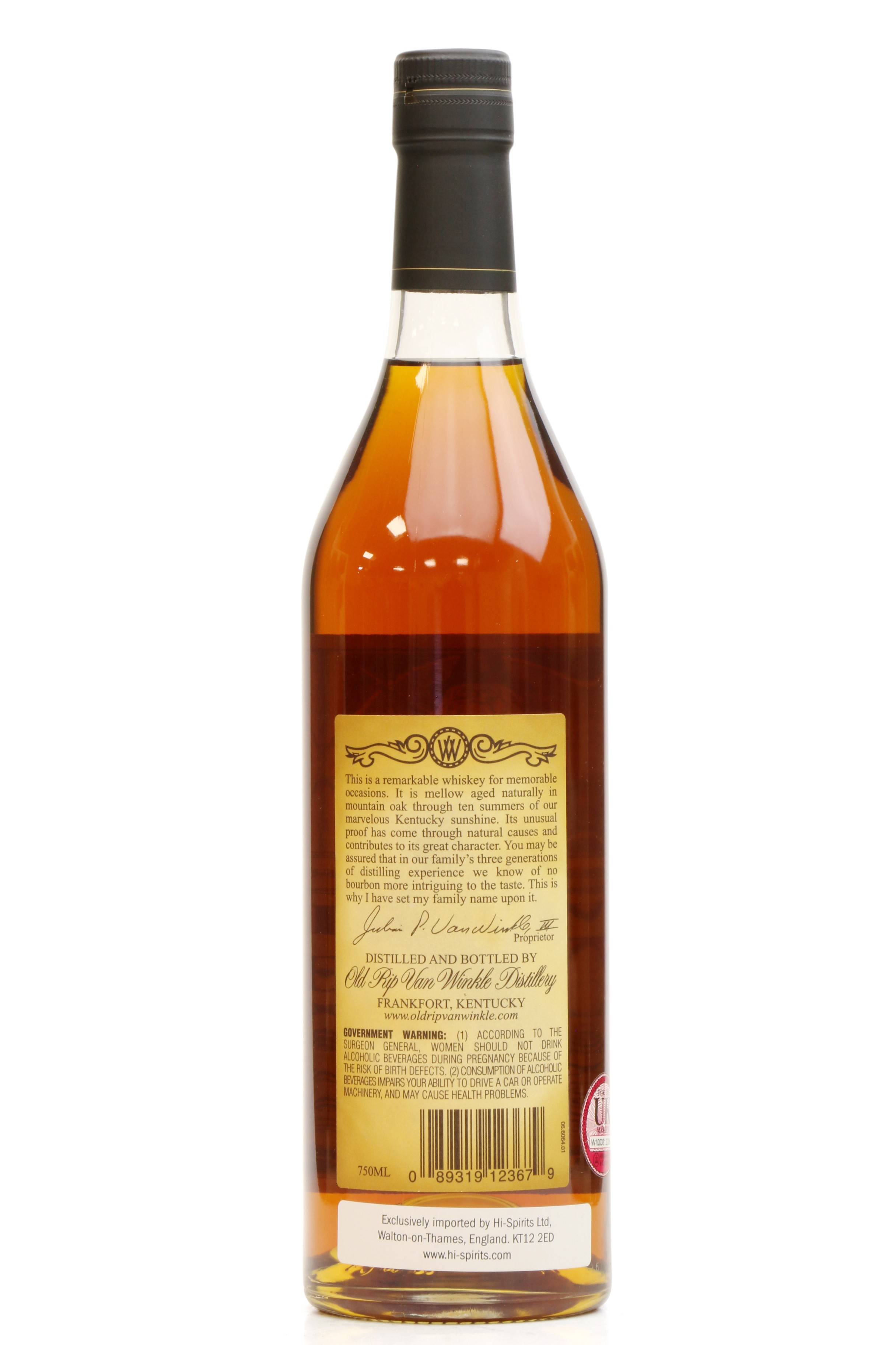 old rip van winkle 10 year