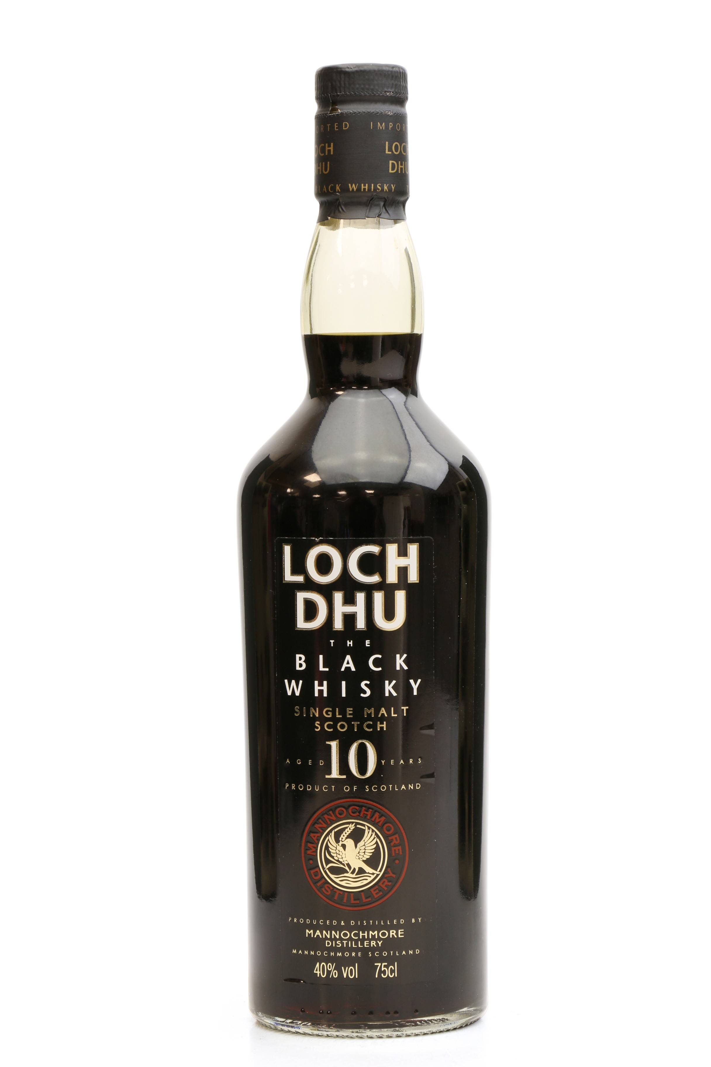 Loch Dhu 10 Years Old - The Black Whisky - Just Whisky Auctions