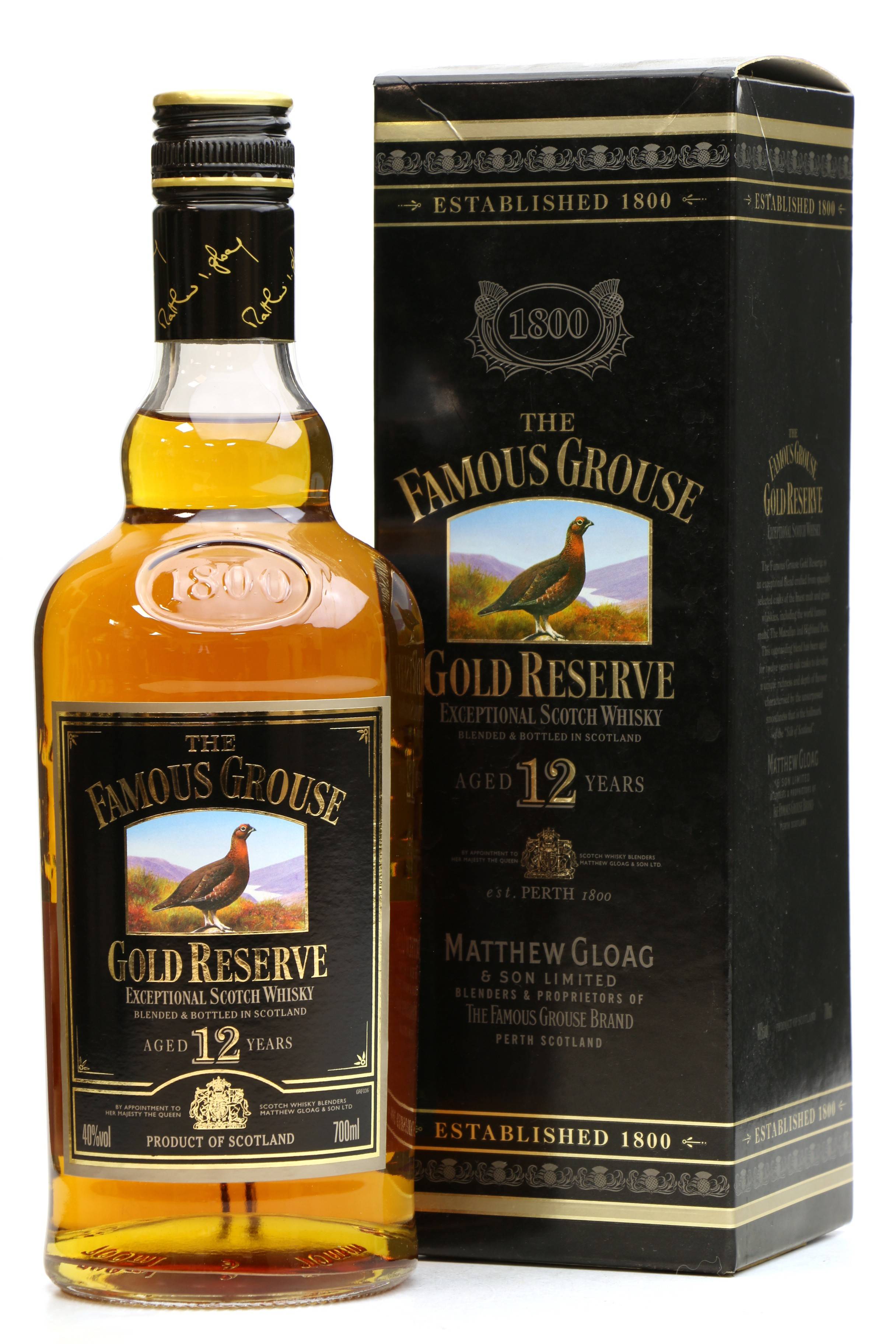 Famous Grouse Years Old Gold Reserve Just Whisky Auctions