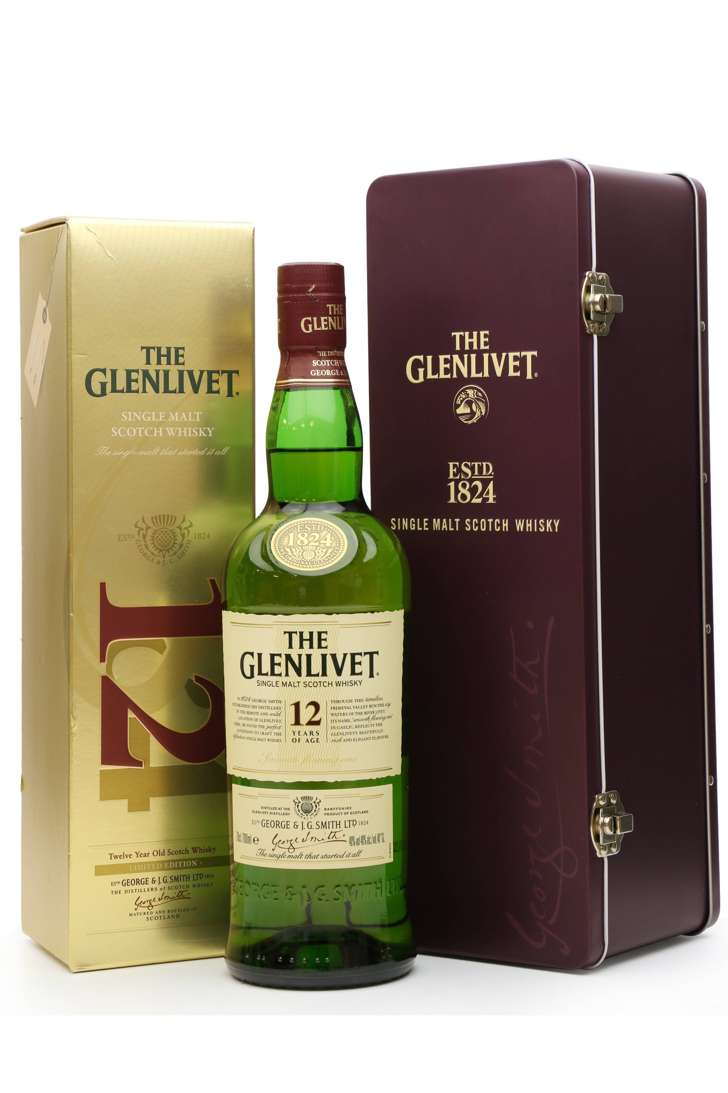 Glenlivet 12 Years Old With Limited Edition Box - Just Whisky Auctions