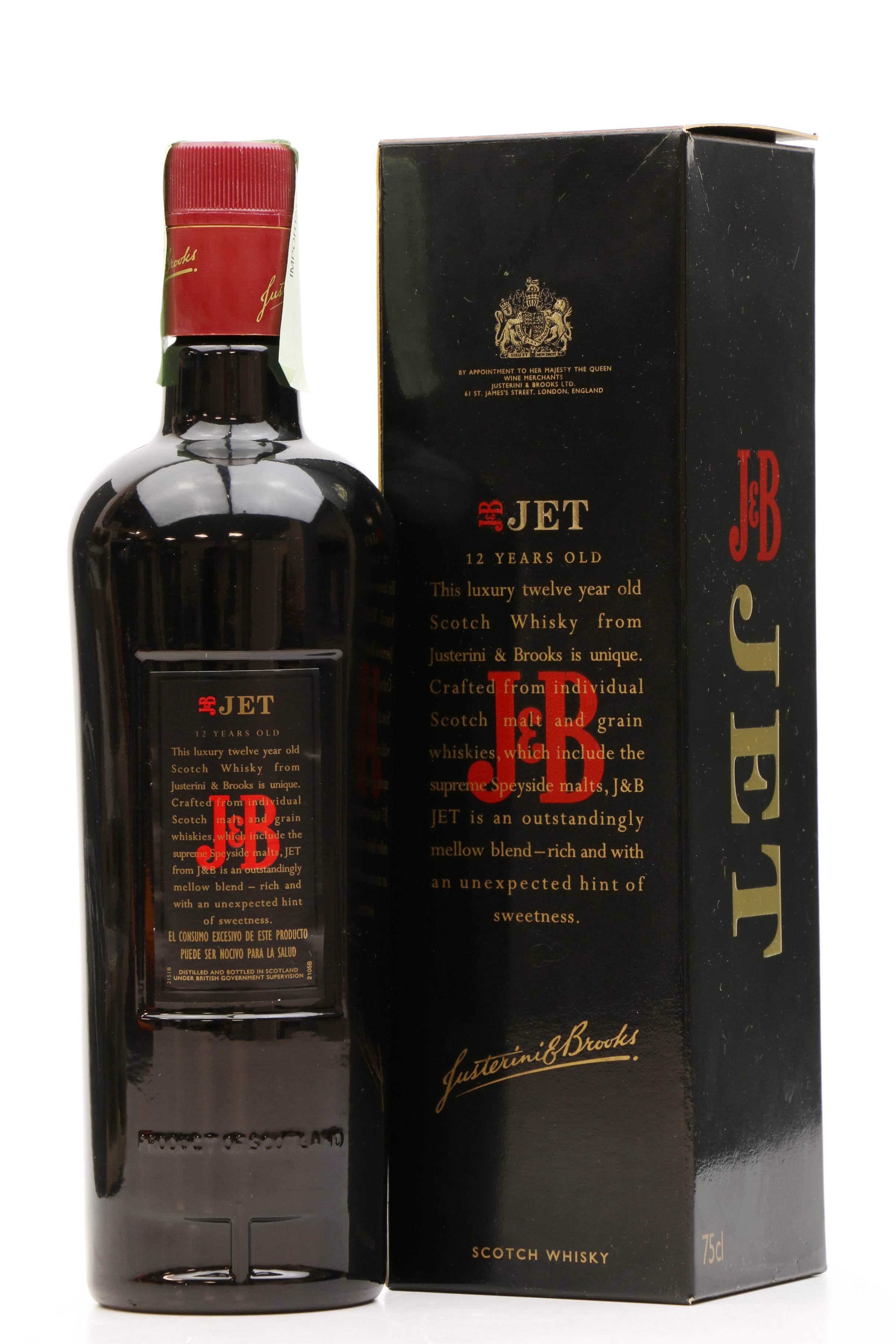 J&B JET 12 Years Old - Just Whisky Auctions