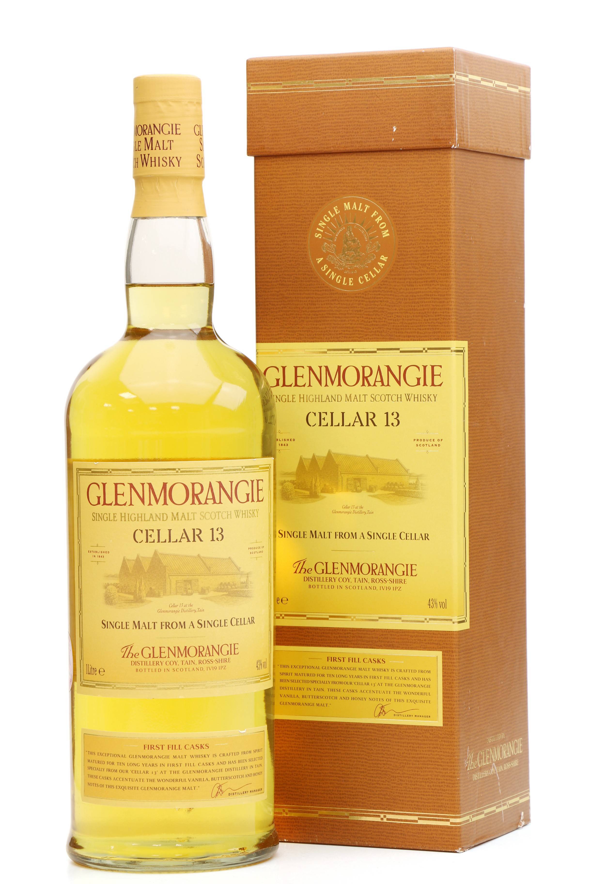 Glenmorangie Cellar 13 (1 Litre) - Just Whisky Auctions