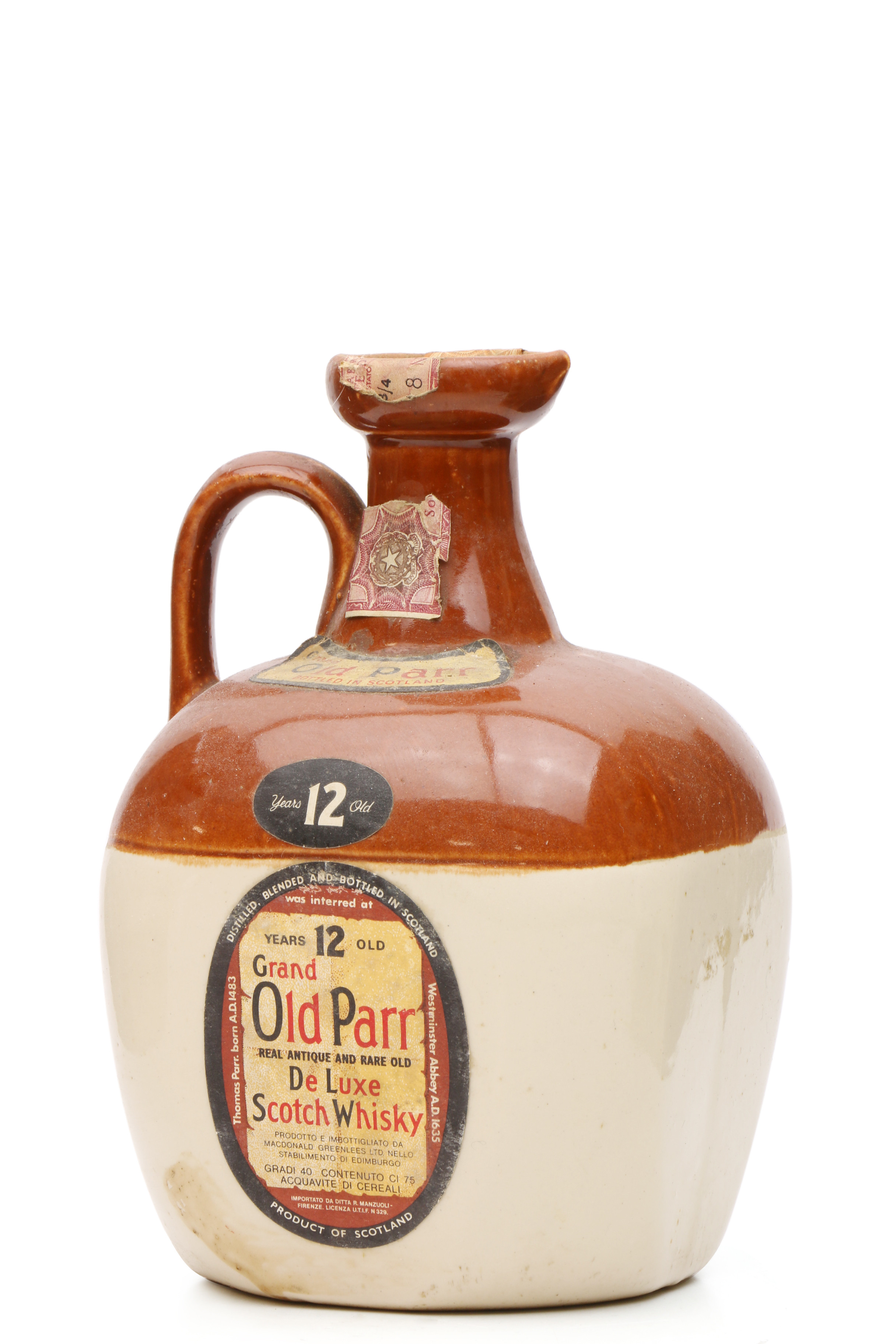 Grand Old Parr 12 Years Old - De luxe (75cl) - Just Whisky Auctions