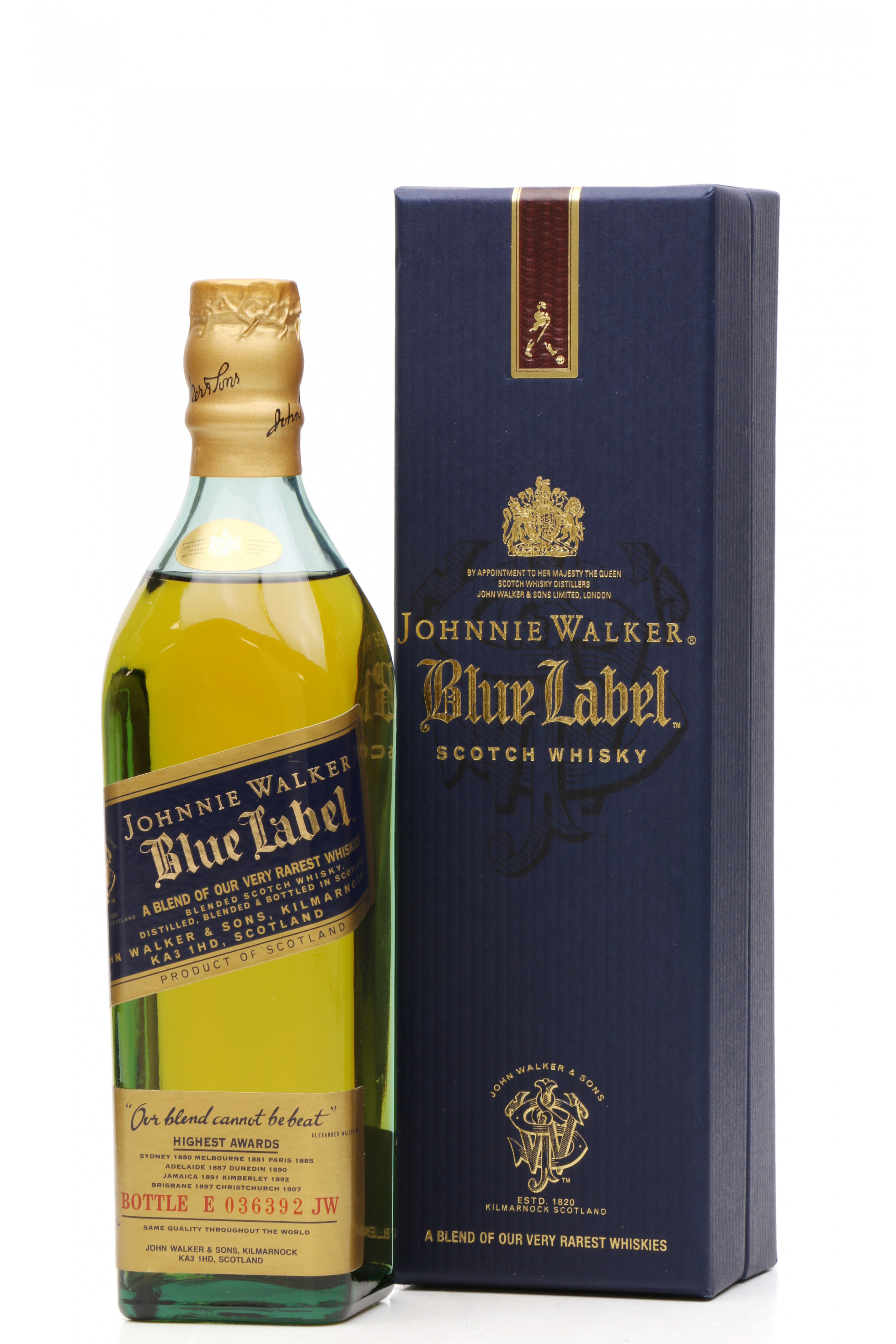 Johnnie Walker Blue Label 20cl Just Whisky Auctions 9394