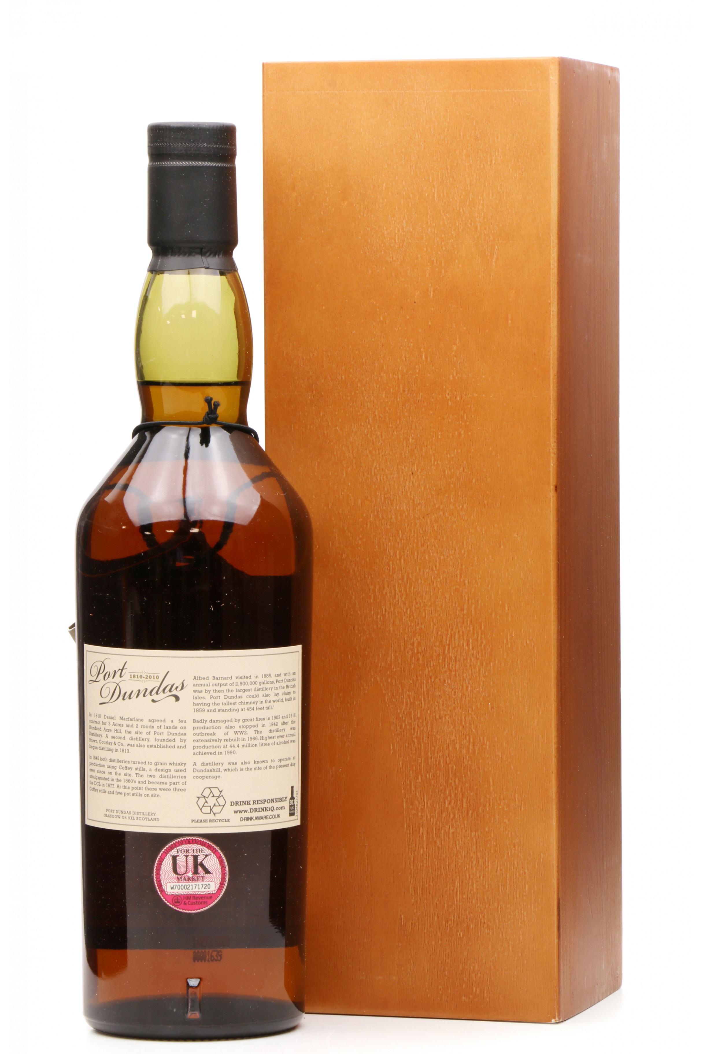 Port Dundas 19 Years Old 200th Anniversary Limited Edition Just