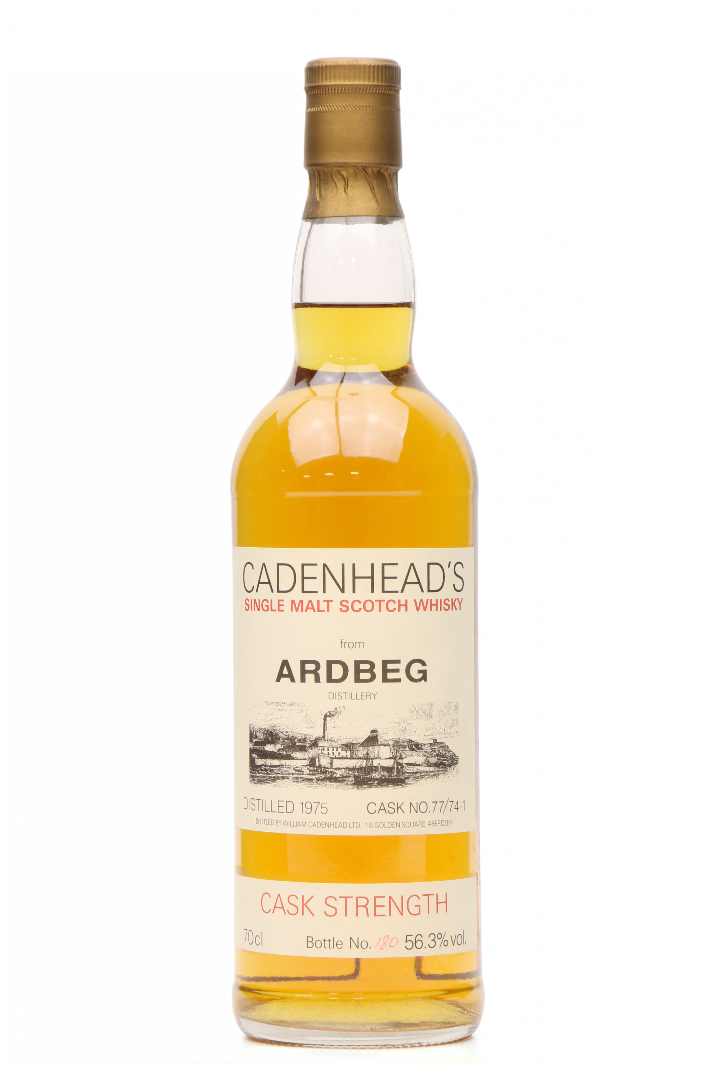 Ardbeg 1975 - Cadenhead's Cask Strength No. 77/74.1 - Just