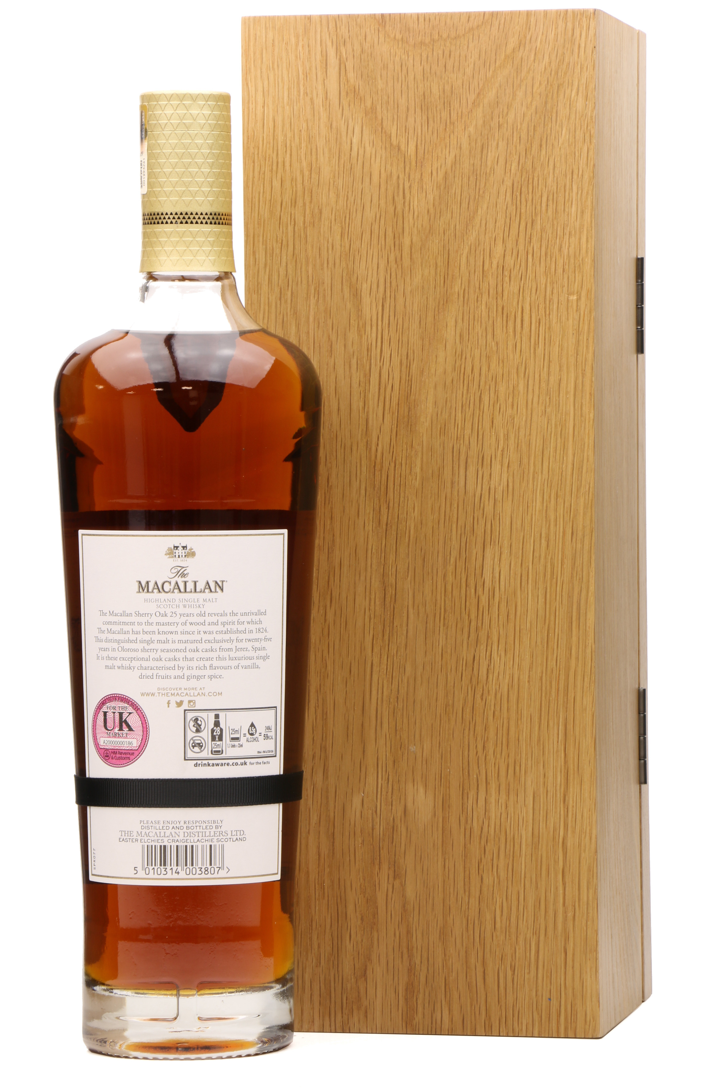 Macallan 25 Years Old Sherry Oak 2018 Release Just Whisky Auctions