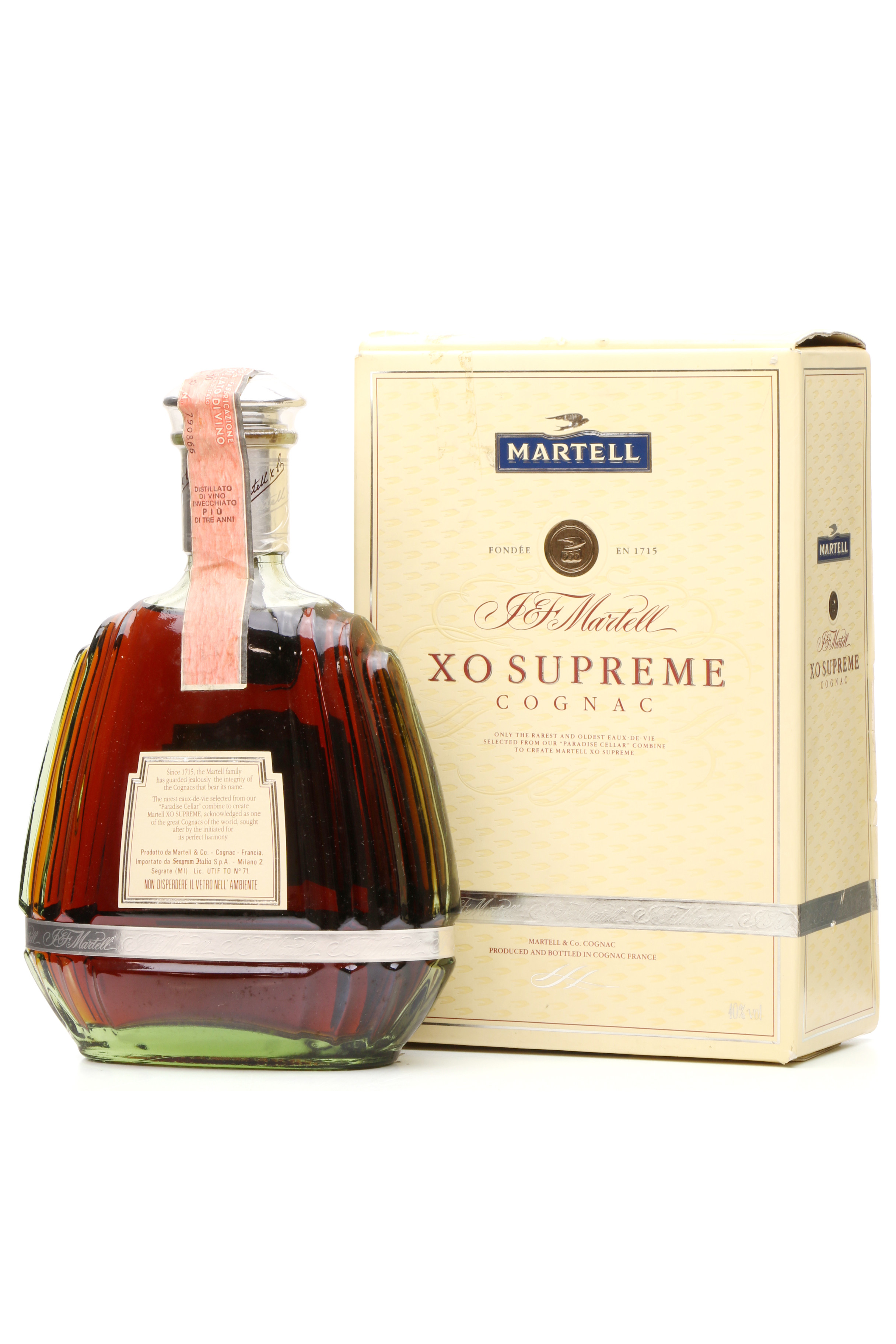 Martell XO Supreme Cognac - Just Whisky Auctions