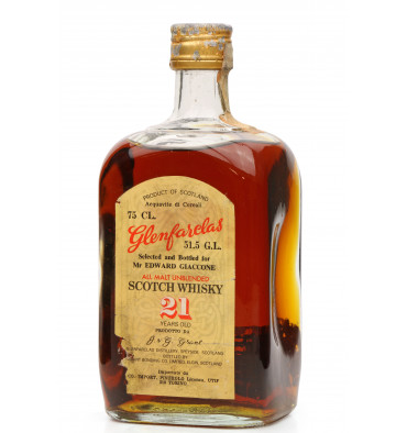 Glenfarclas 21 Years Old - Edward Giaccone Cask Strength - Just 