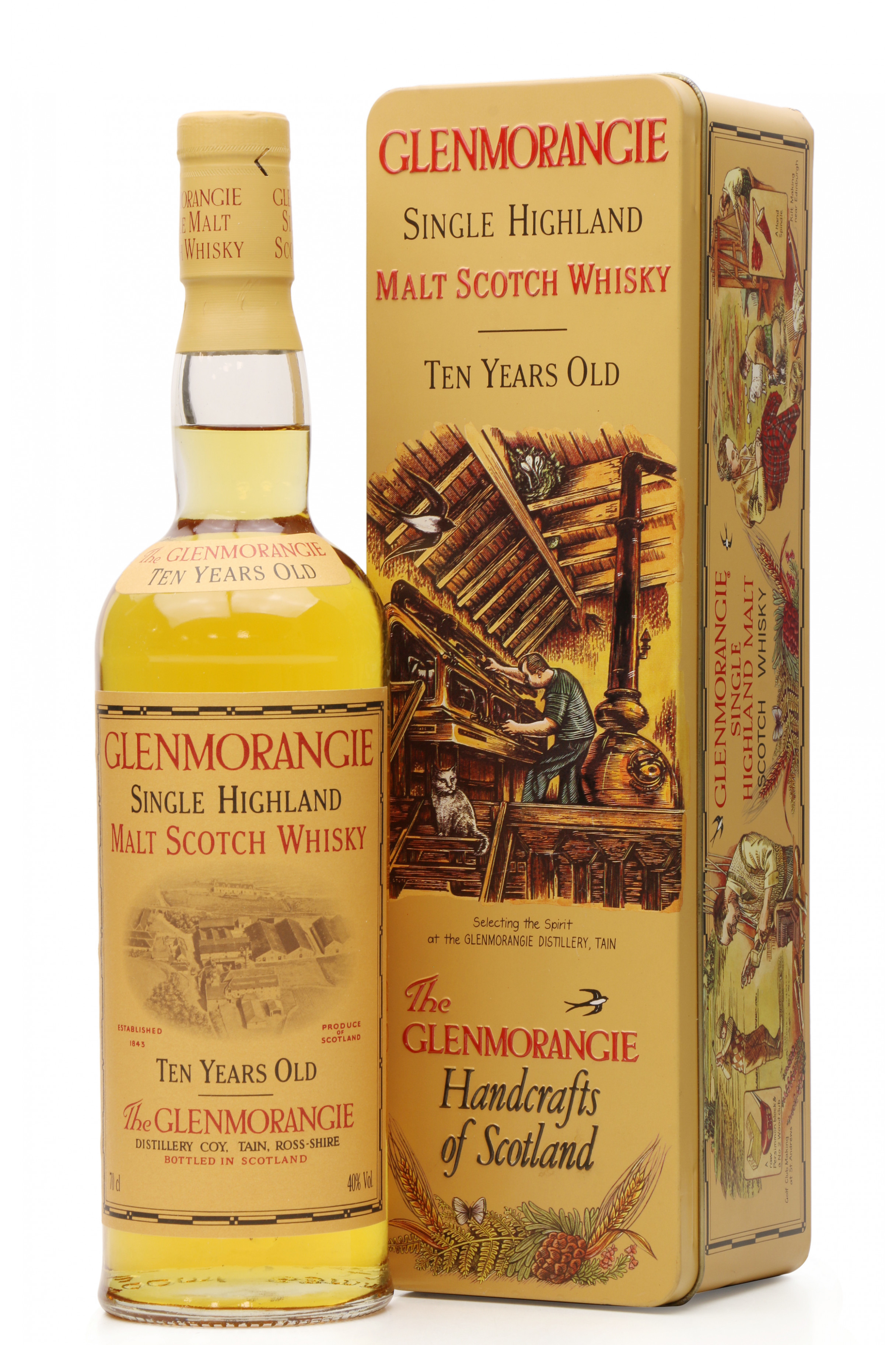 Glenmorangie 10 years old (Tin Presentation) - Glenmorangie - Whisky