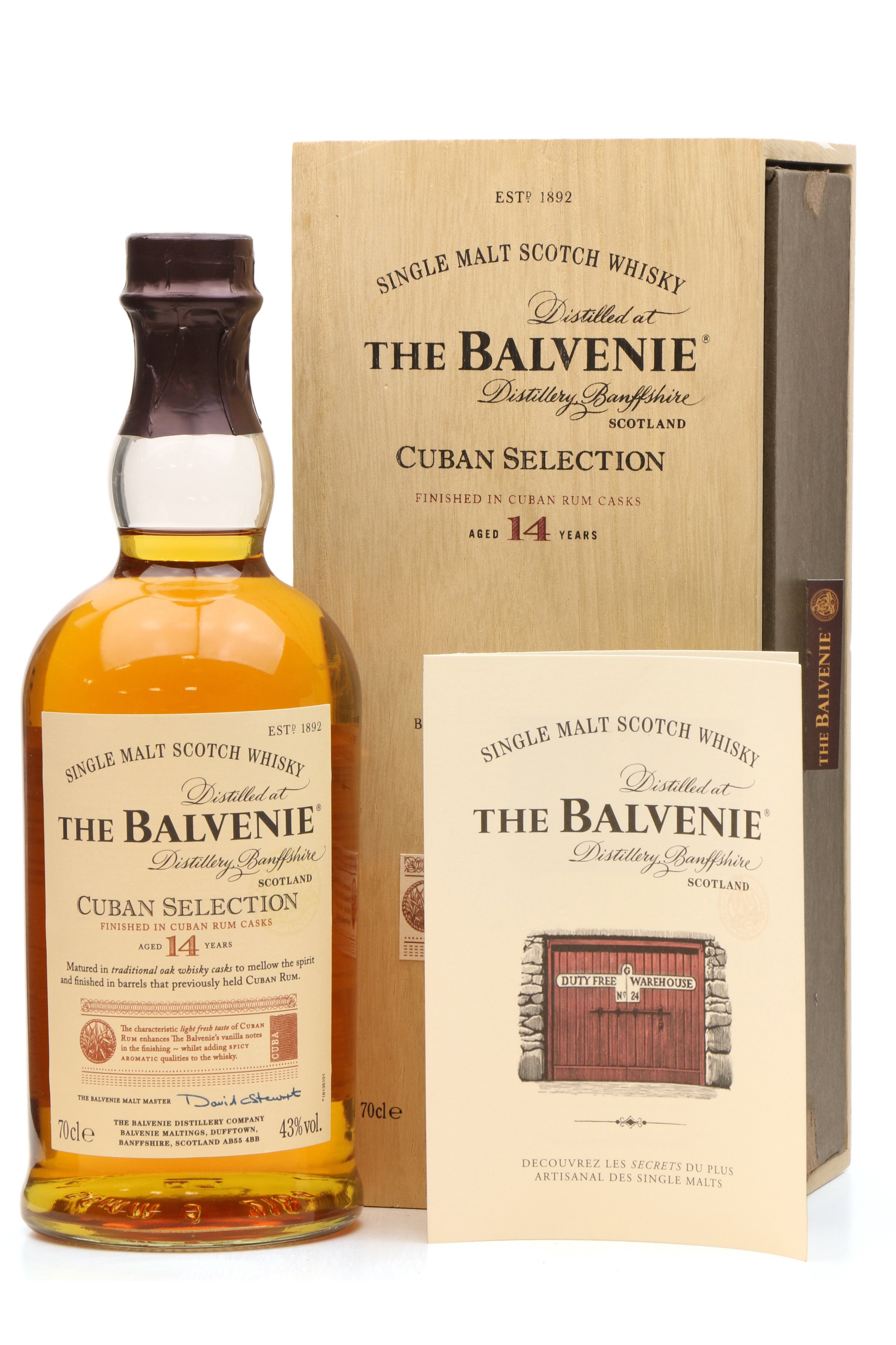 Balvenie 14 years Old - Cuban Selection - Just Whisky Auctions