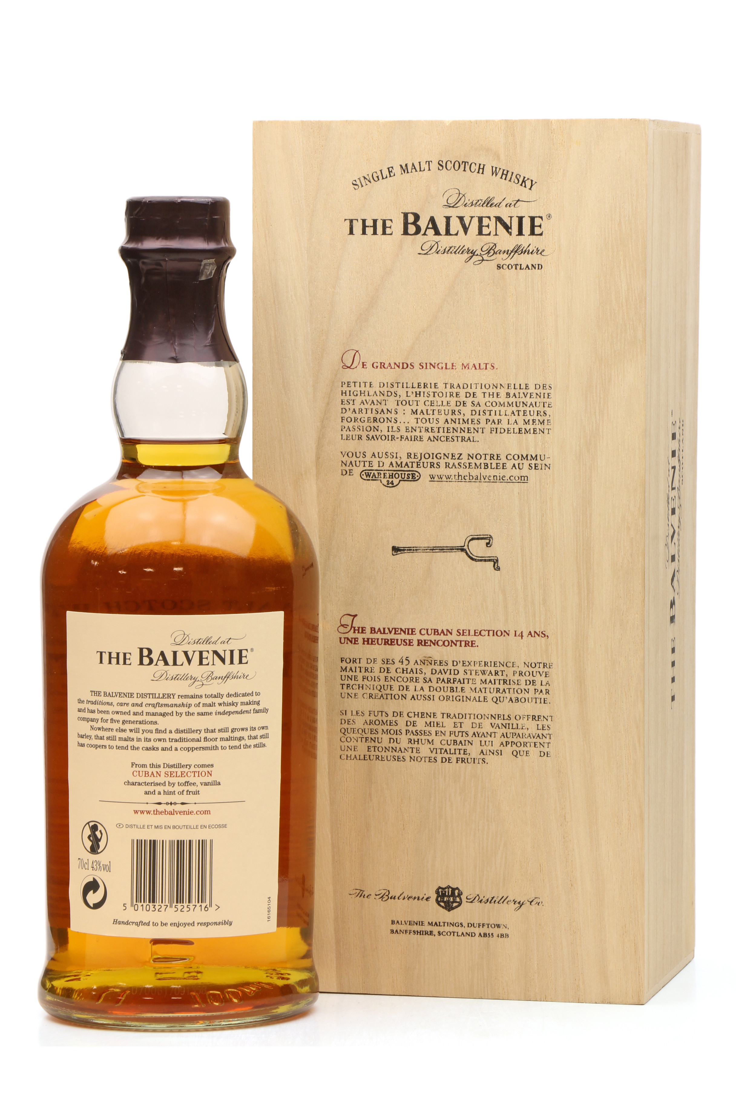 Balvenie 14 years Old - Cuban Selection - Just Whisky Auctions