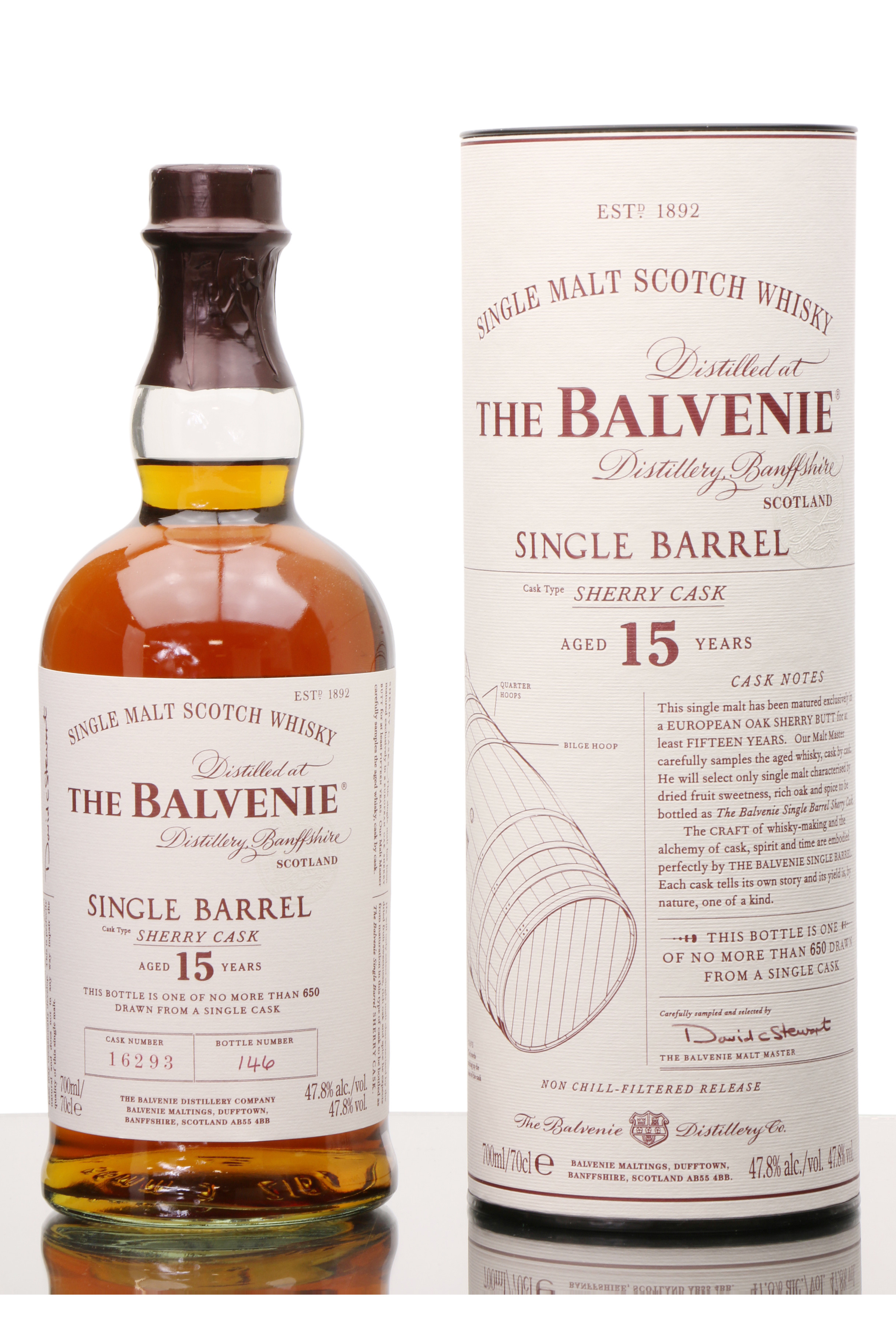 Balvenie 15 Years Old - Single Barrel Sherry Cask No.2024 - Just Whisky