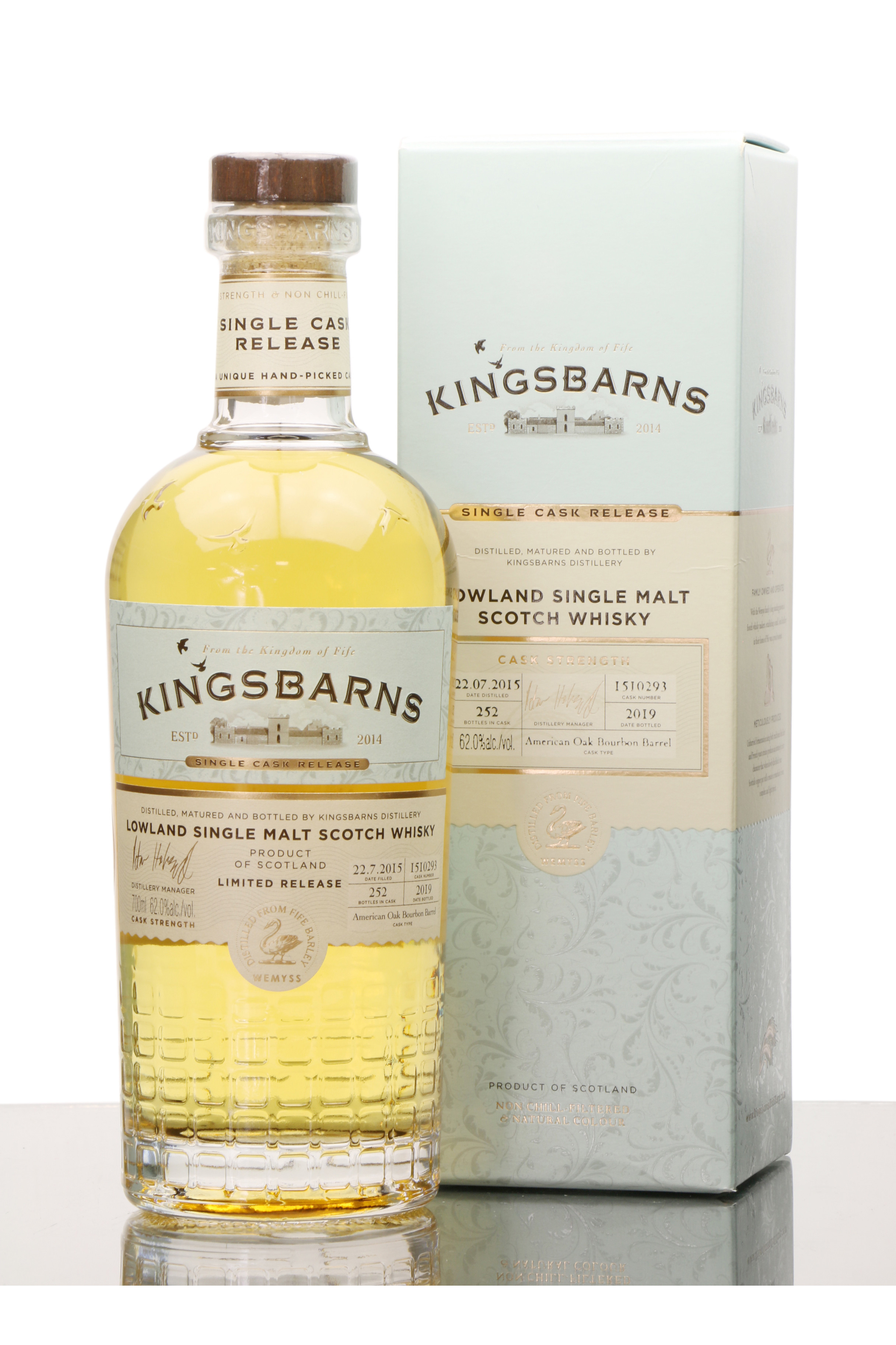 Kingsbarns 2015 - 2019 Single Cask No.1510293 - Just Whisky Auctions