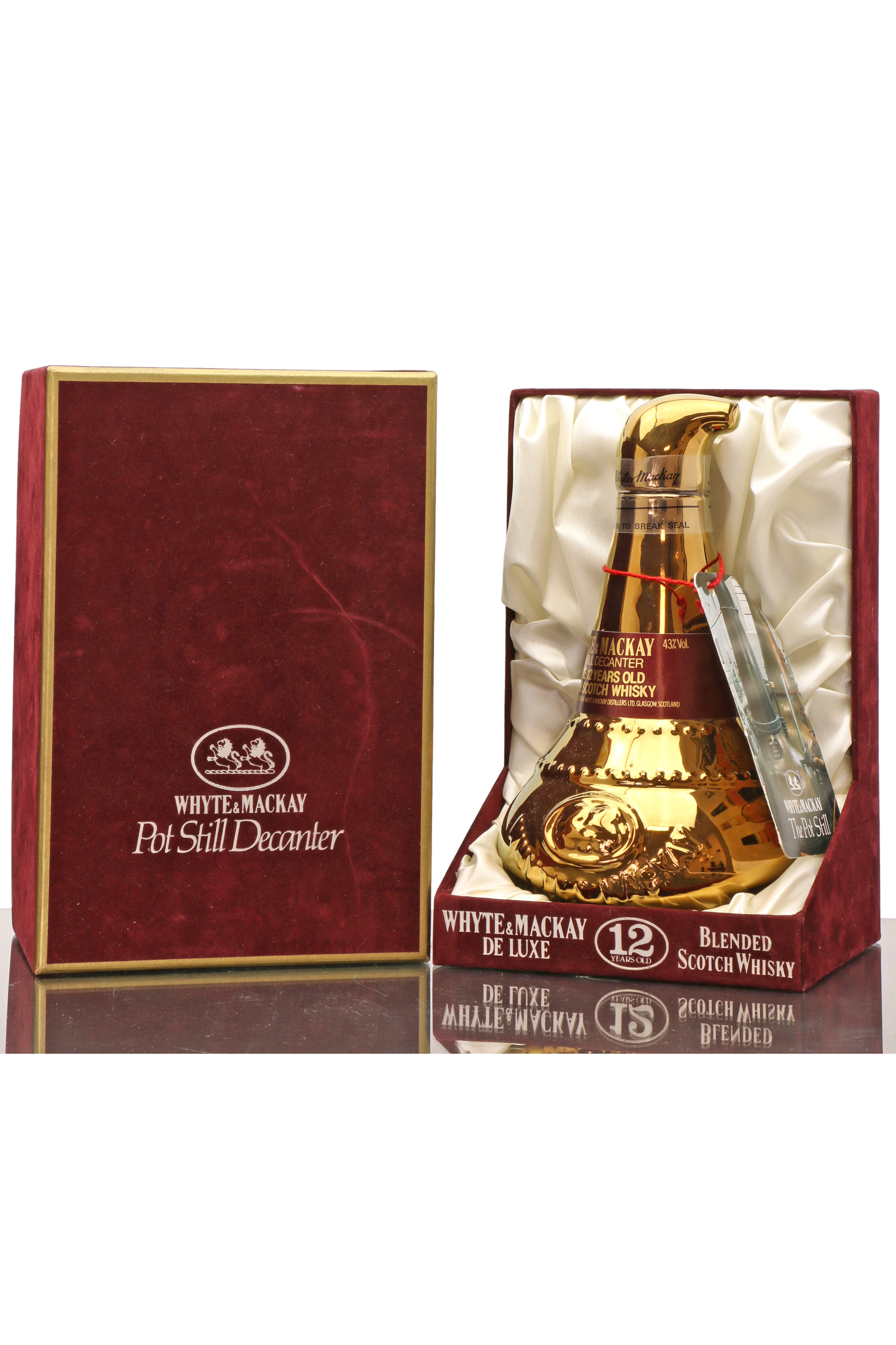 Whyte & Mackay 12 Years Old - Pot Still Decanter (1-Litre) - Just