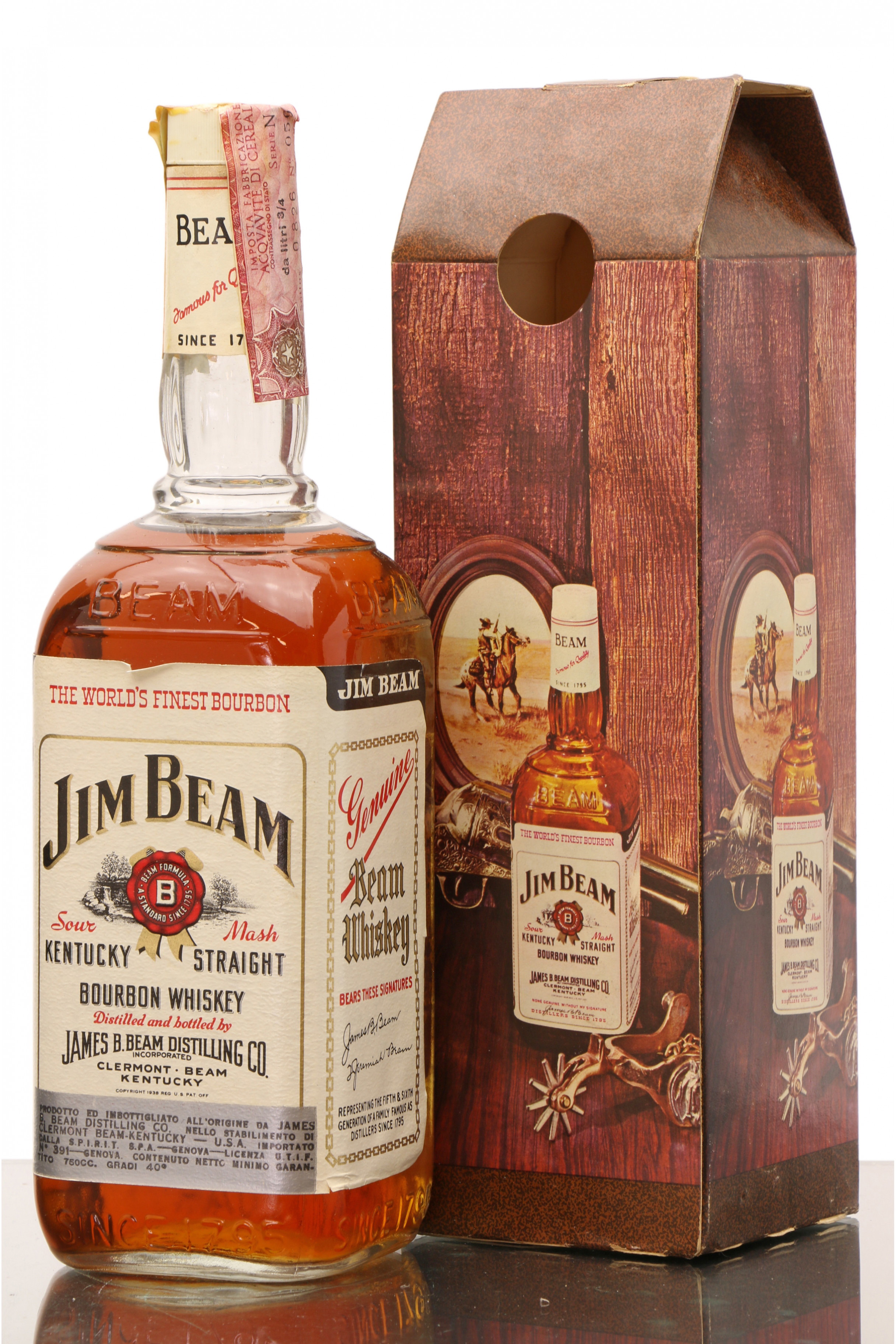 Jim Beam Kentucky Straight Bourbon (75cl) - Just Whisky Auctions