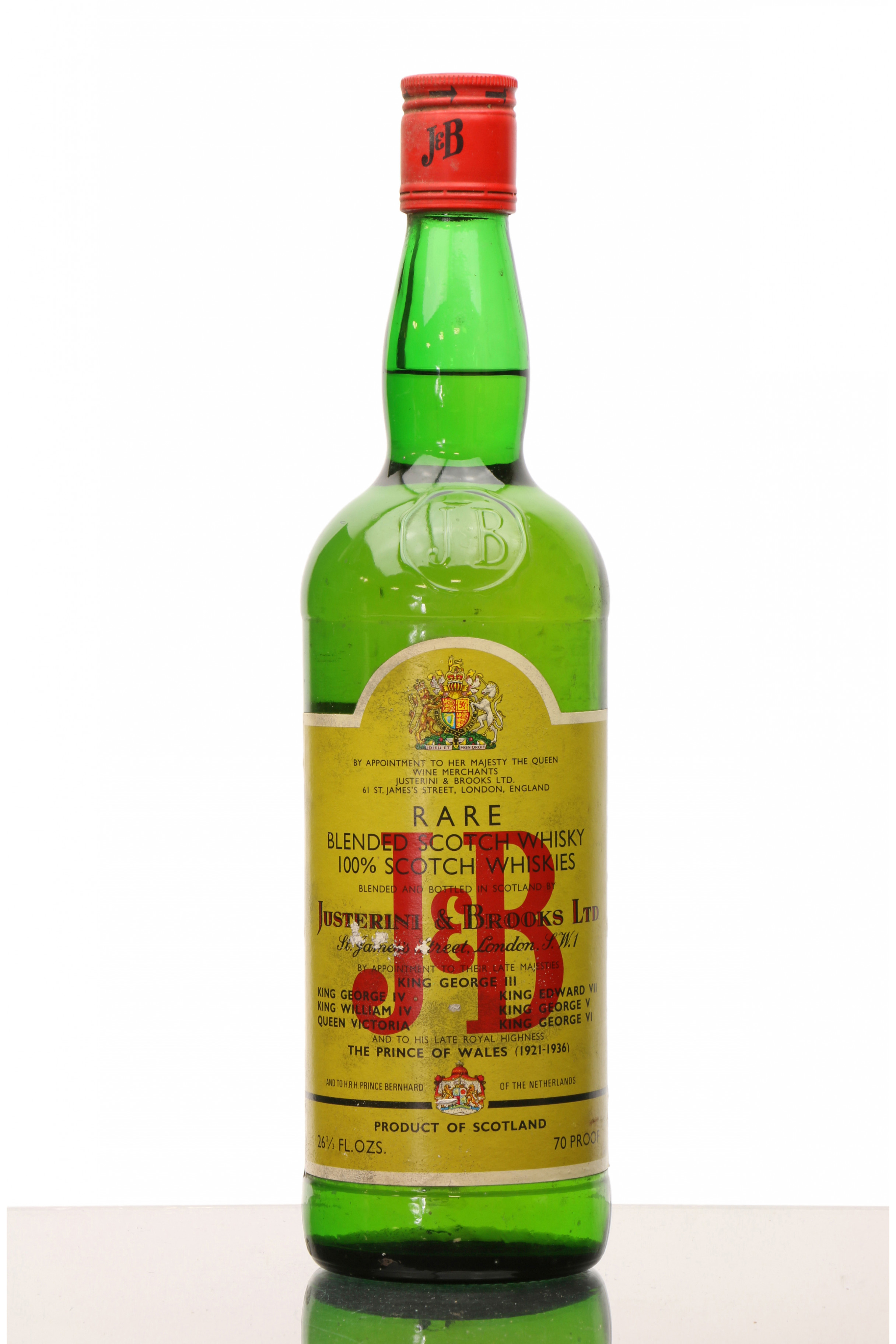 J&B Rare (70° Proof) - Just Whisky Auctions