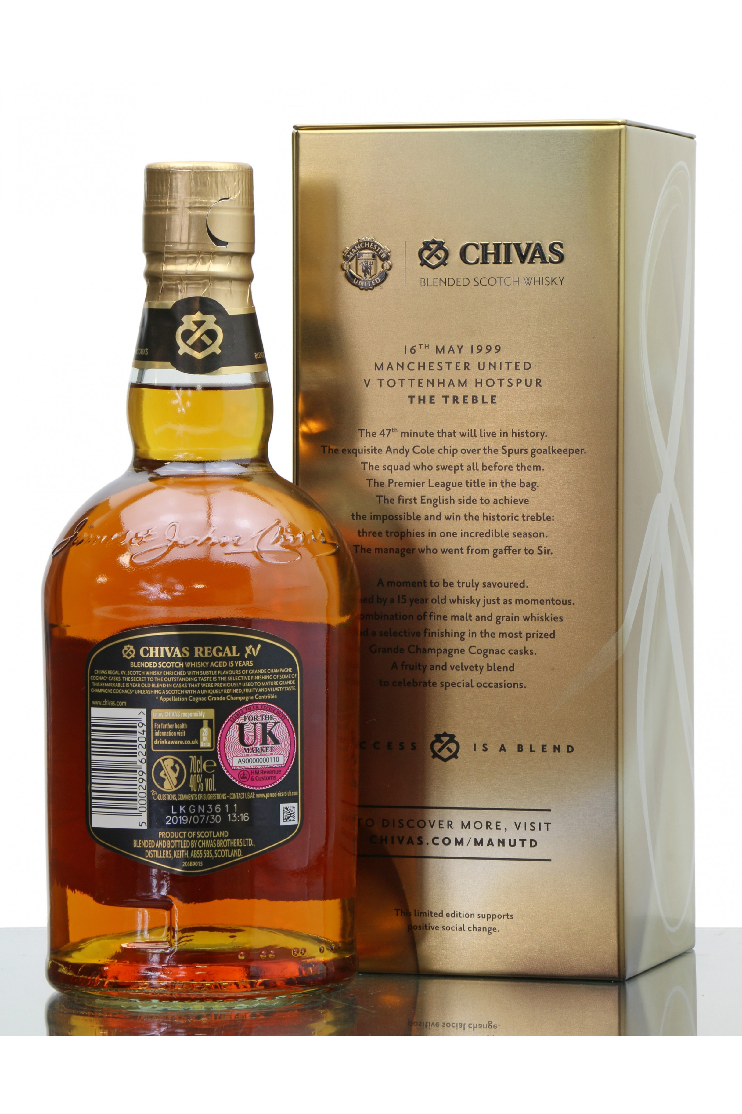 Chivas Regal XV 15yr Blended Scotch 750ml