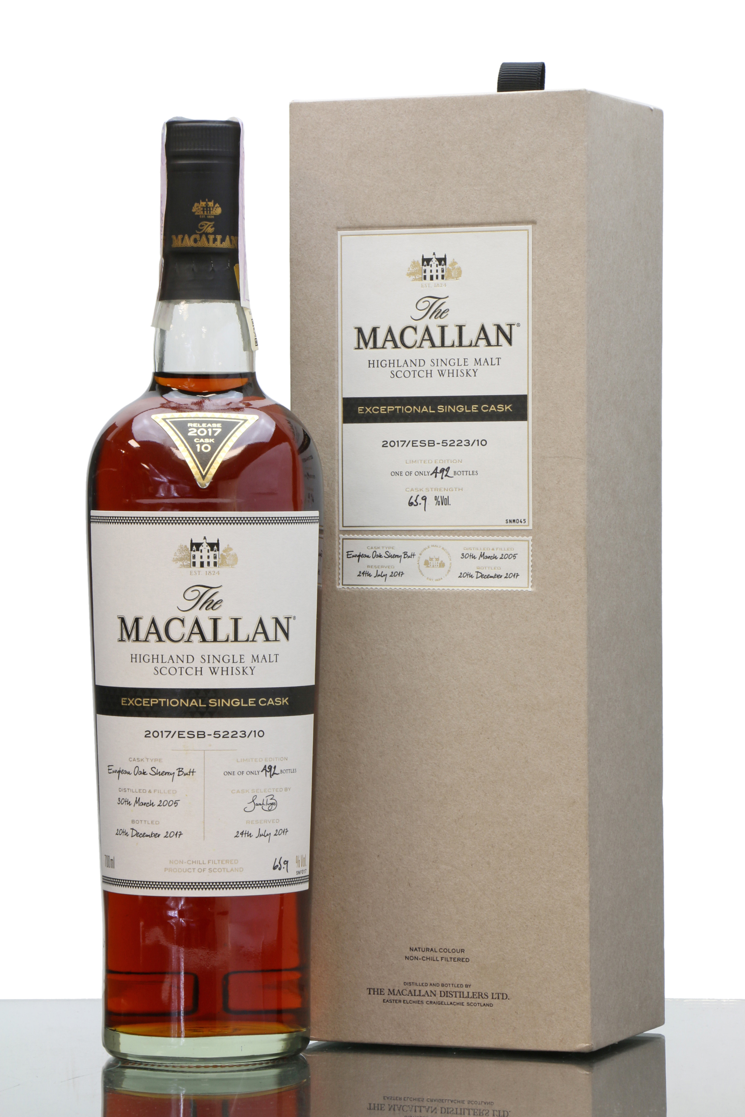 Macallan 2005 - 2017 Exceptional Single Cask No.10 - Just Whisky ...