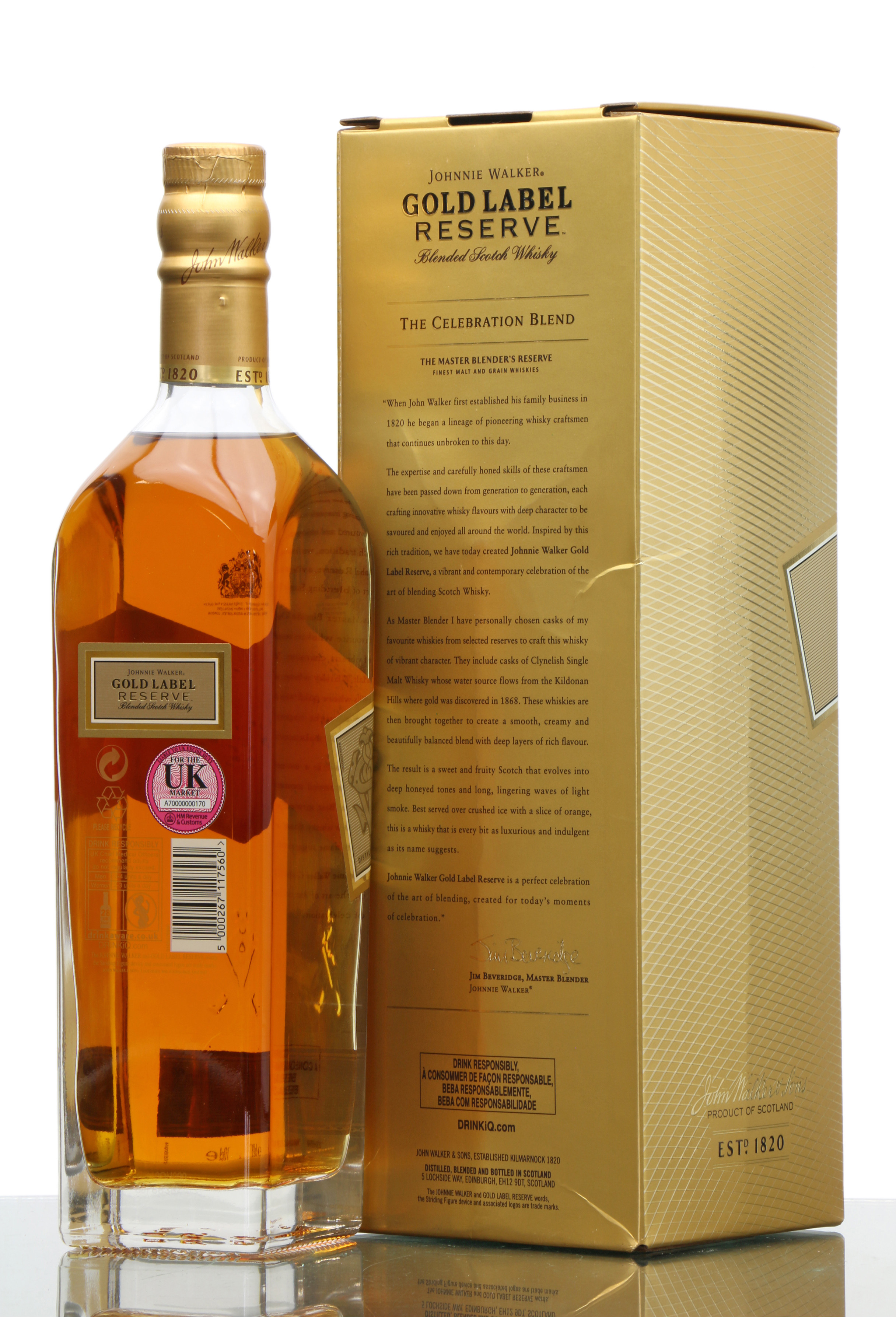 Johnnie Walker Gold Label Reserve Just Whisky Auctions