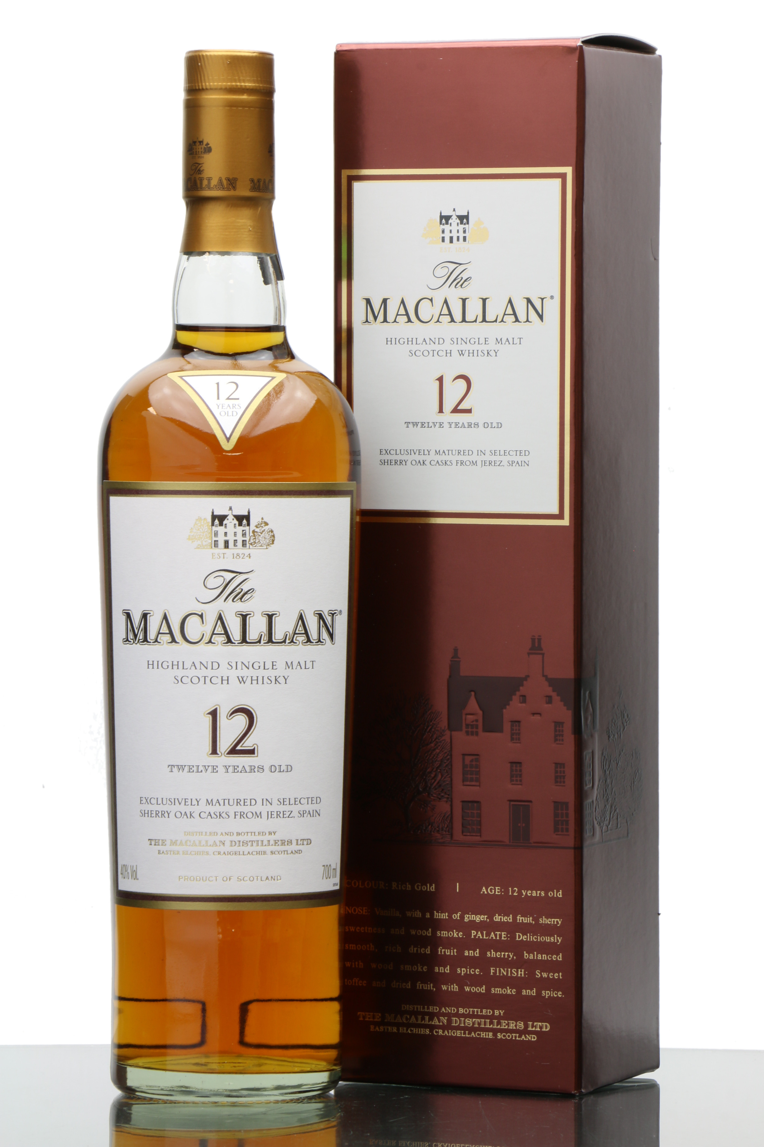 Macallan 12 Years Old - Sherry Oak - Just Whisky Auctions