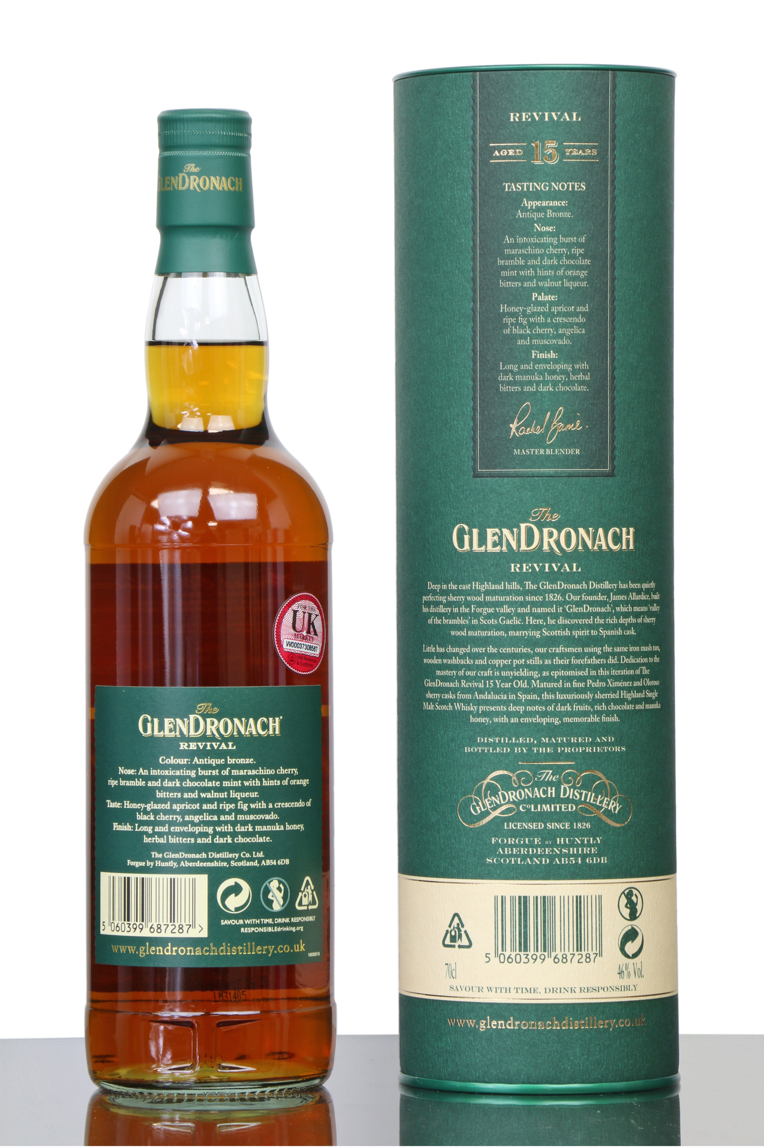 Glendronach 15 Years Old - Revival (Oloroso & PX) - Just Whisky Auctions