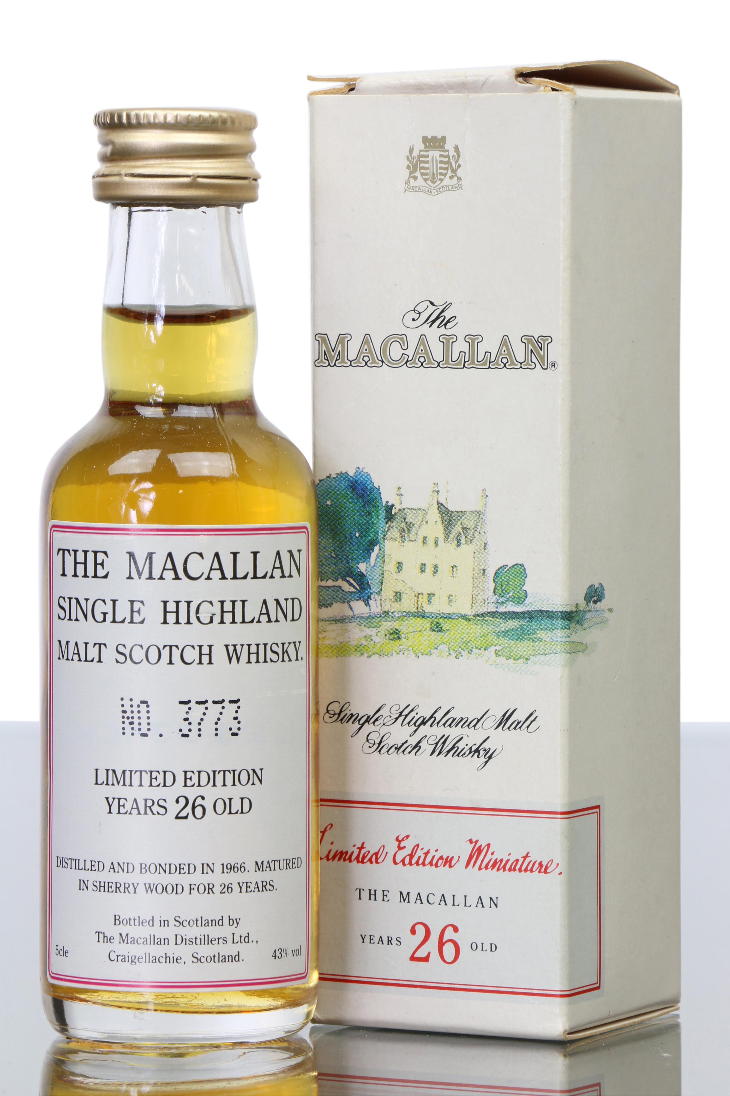 Macallan 26 Years Old 1966 - Limited Edition Miniature - Just Whisky 