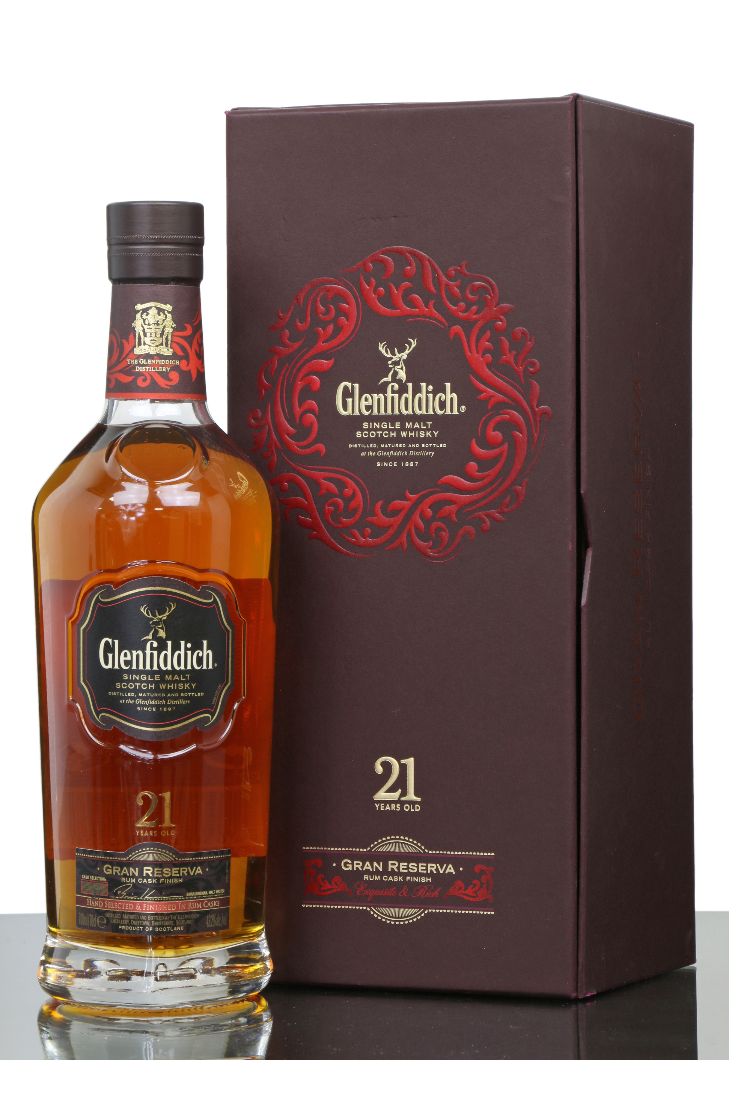 Glenfiddich 21 Years Old - Gran Reserva Rum Cask Finish - Just Whisky