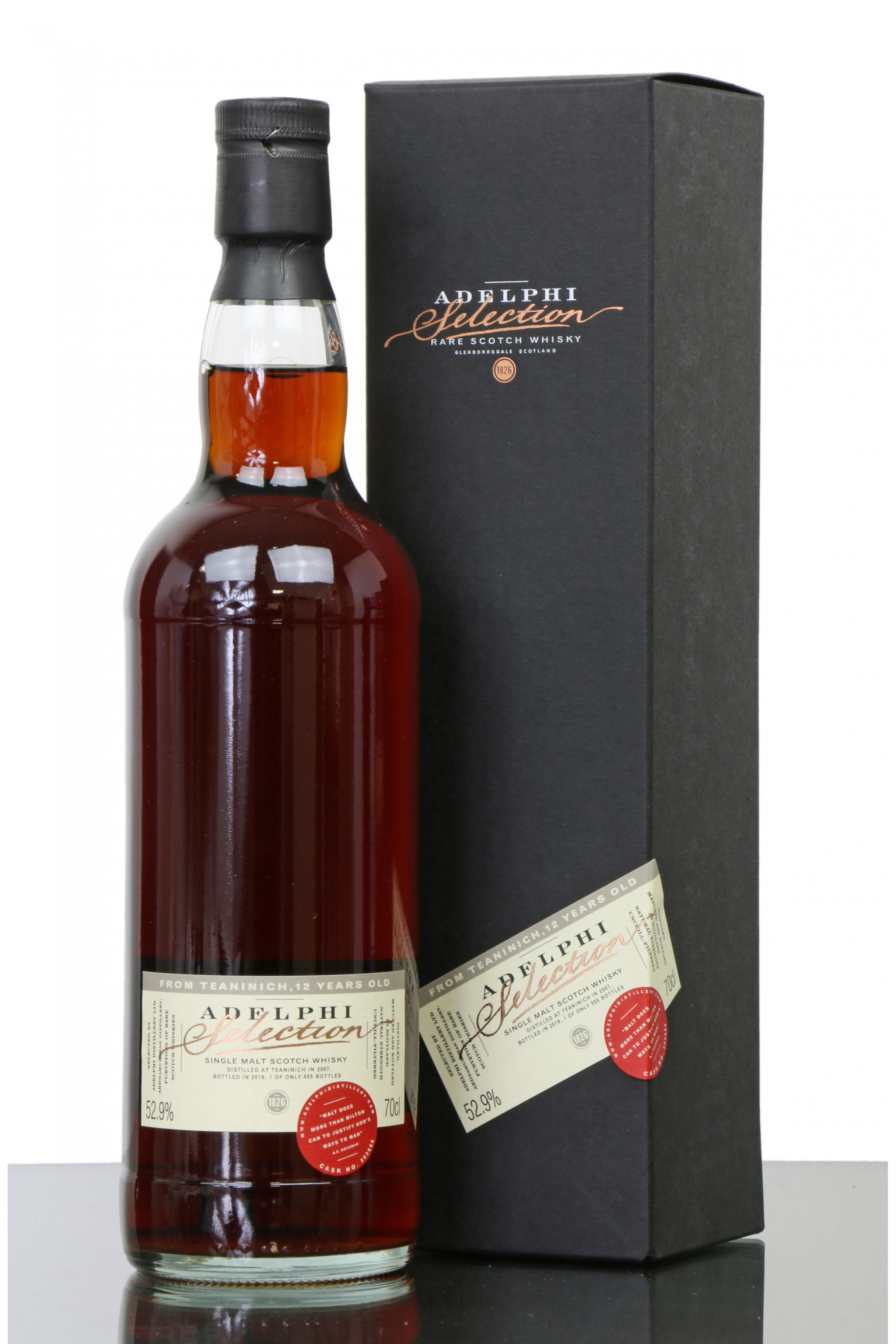 Teaninich 12 Years Old 2007 - Adelphi Single Cask No.303666 - Just ...