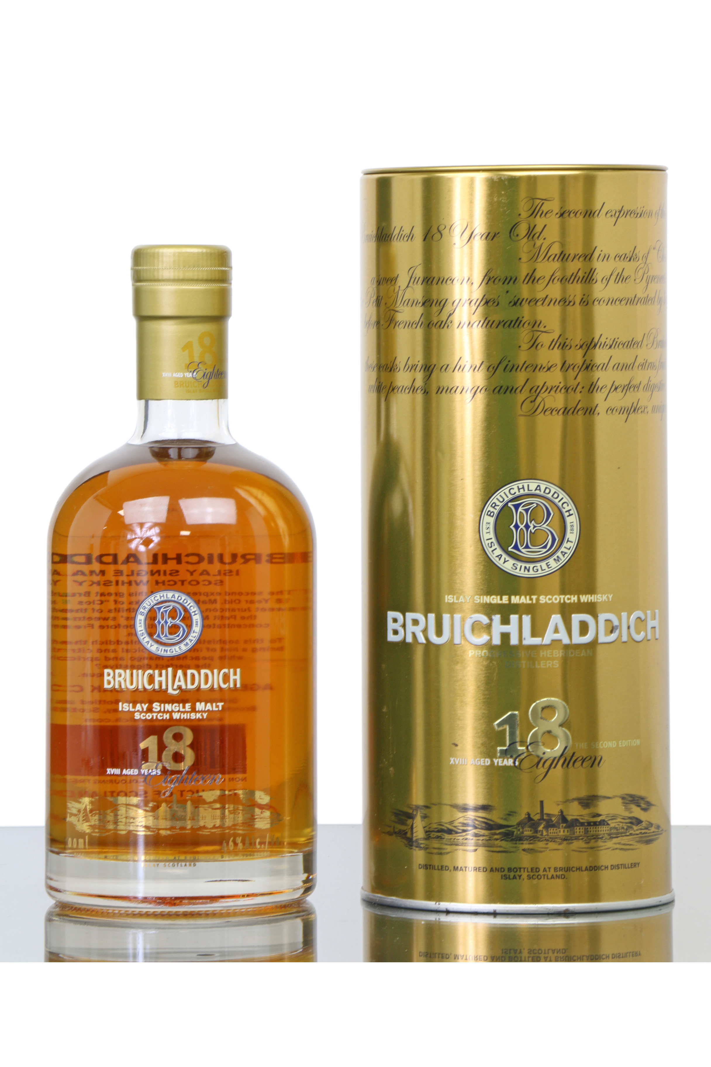 Bruichladdich 18 Years Old Second Edition Just Whisky Auctions