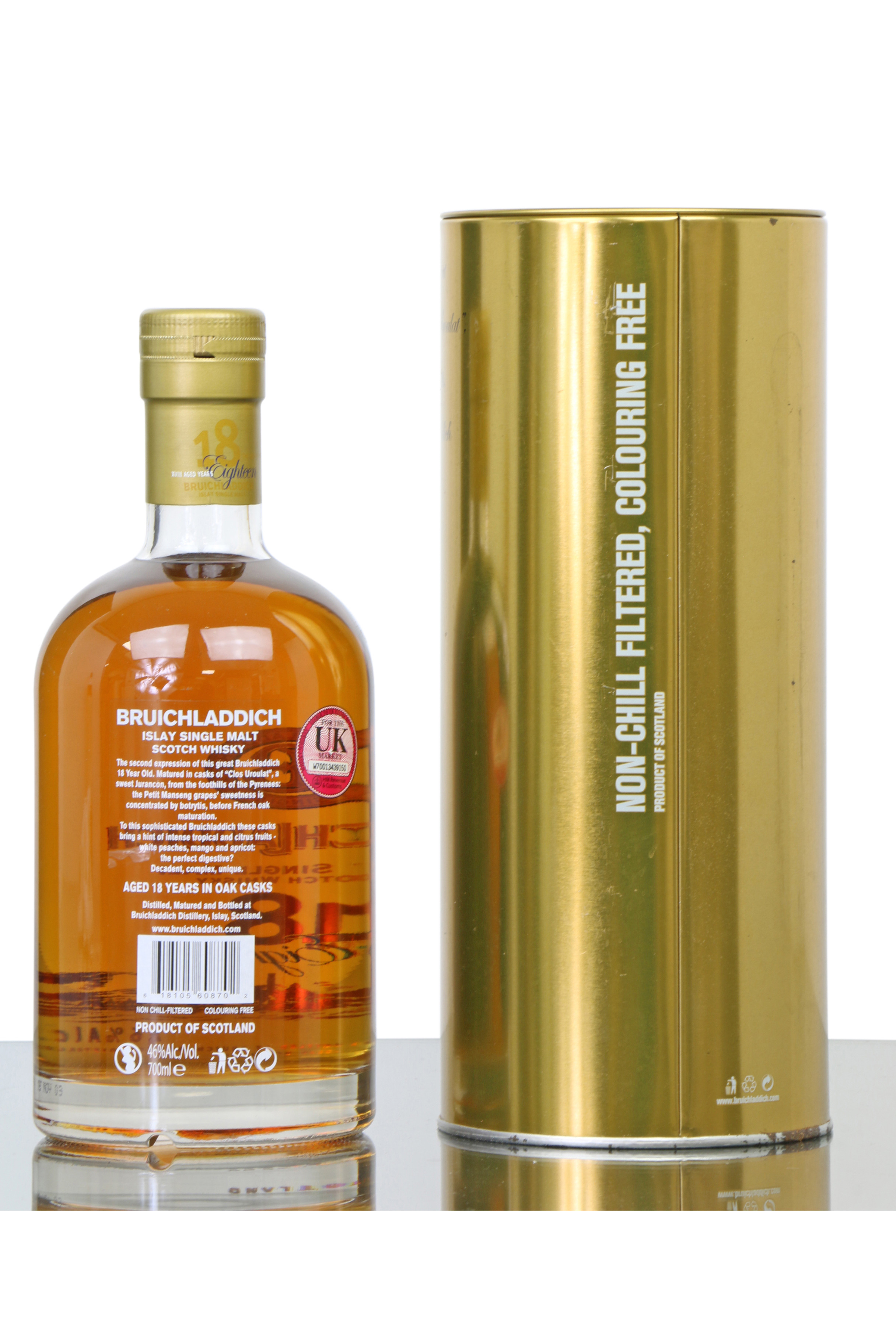Bruichladdich 18 Years Old Second Edition Just Whisky Auctions