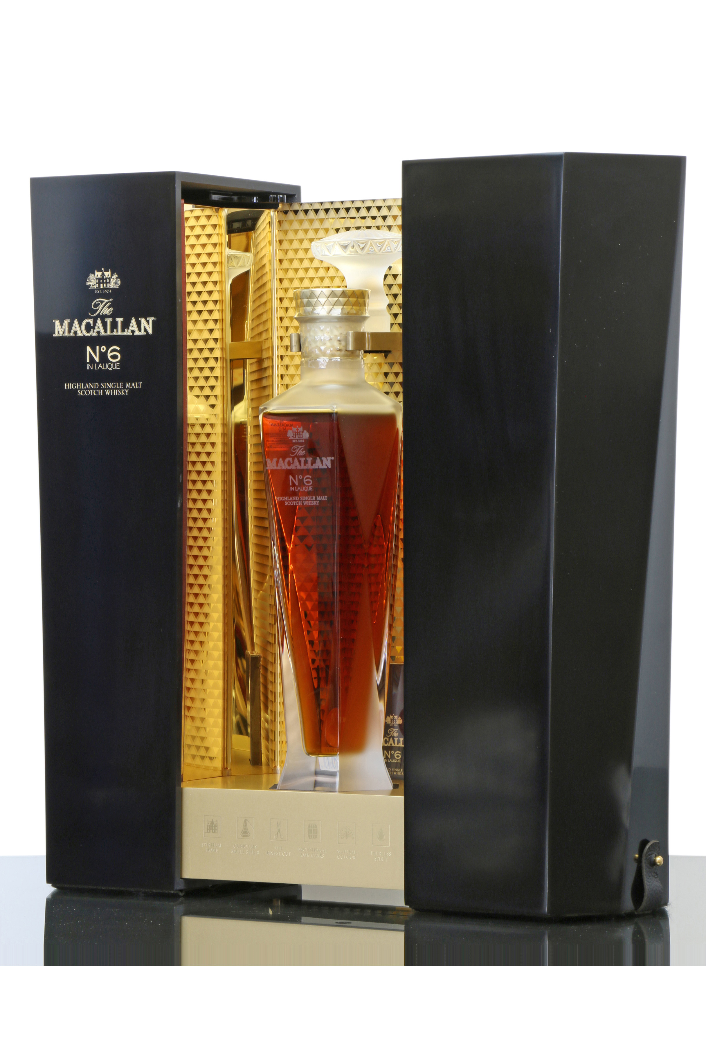 Macallan No.6 in Lalique - Just Whisky Auctions