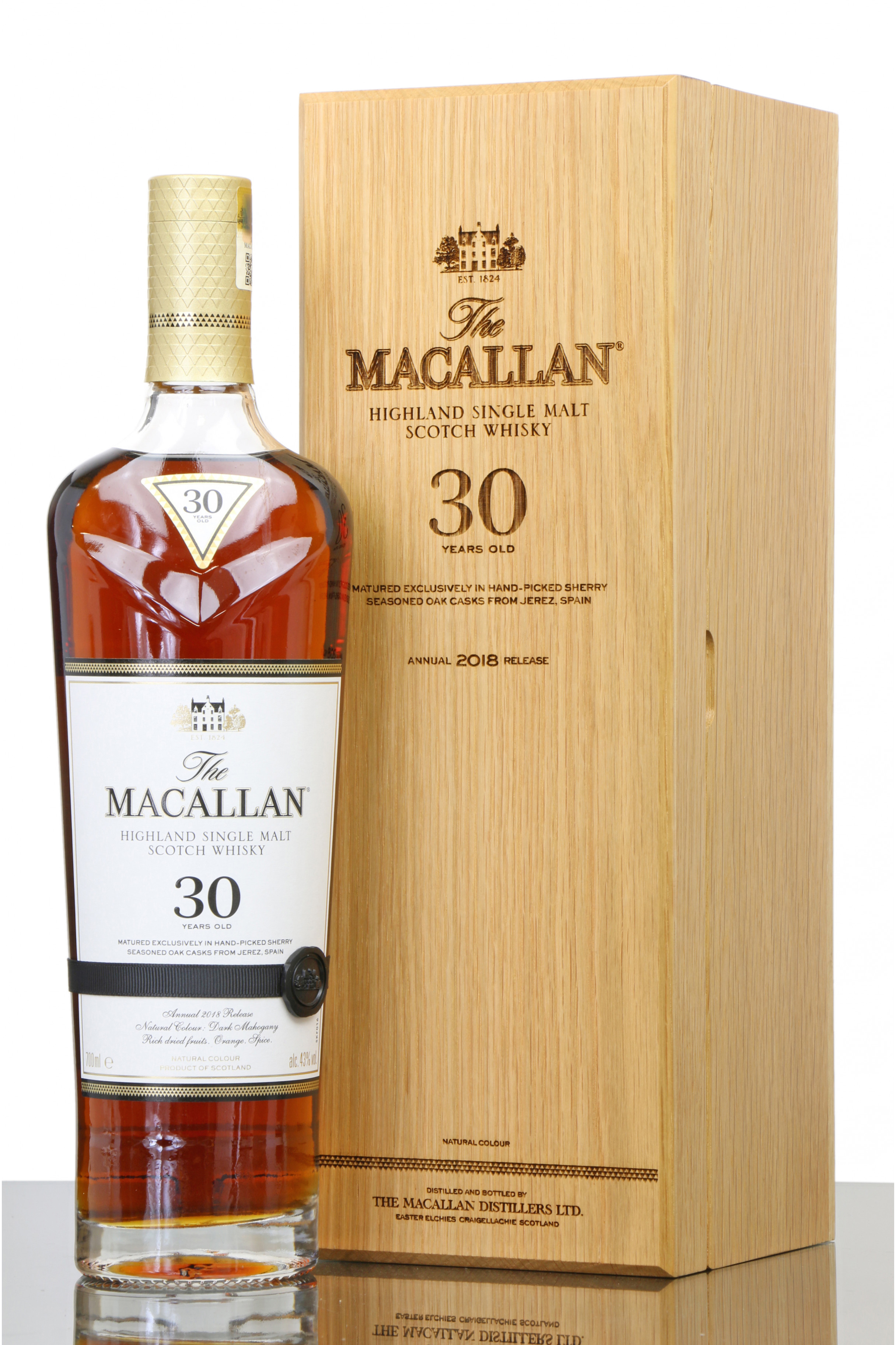 macallan whiskey sherry oak