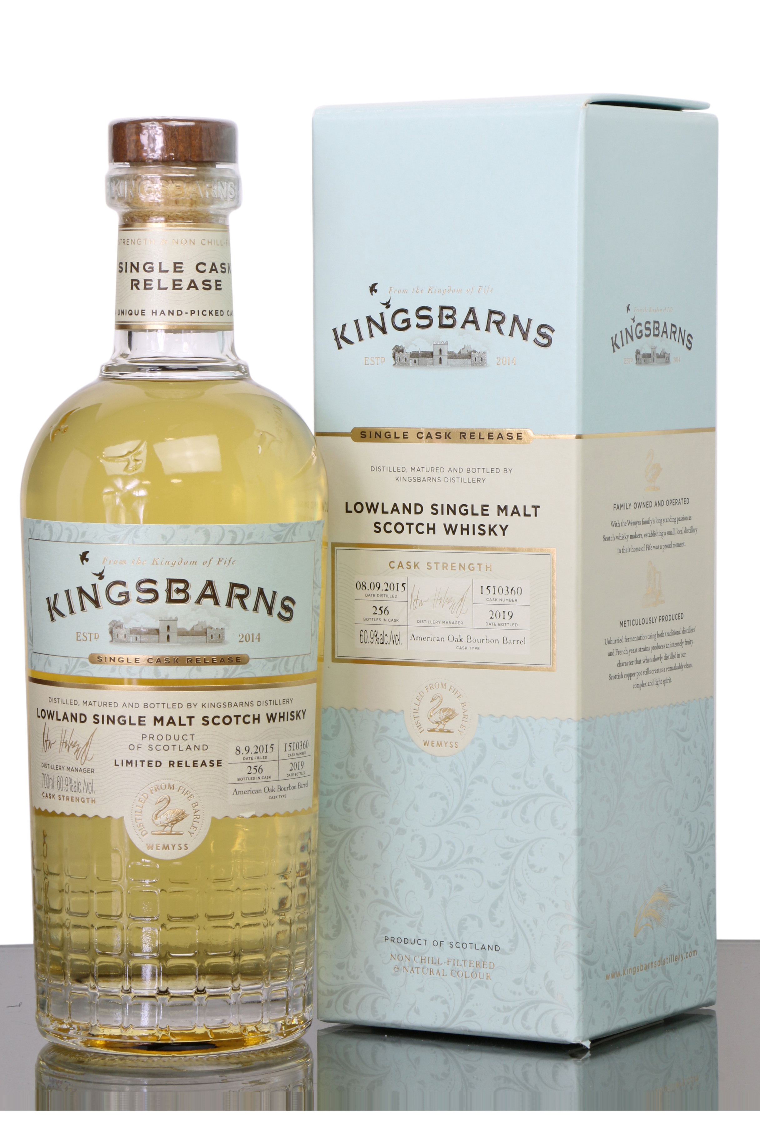 Kingsbarns 2015 - 2019 Single Cask No.1510360 - Just Whisky Auctions