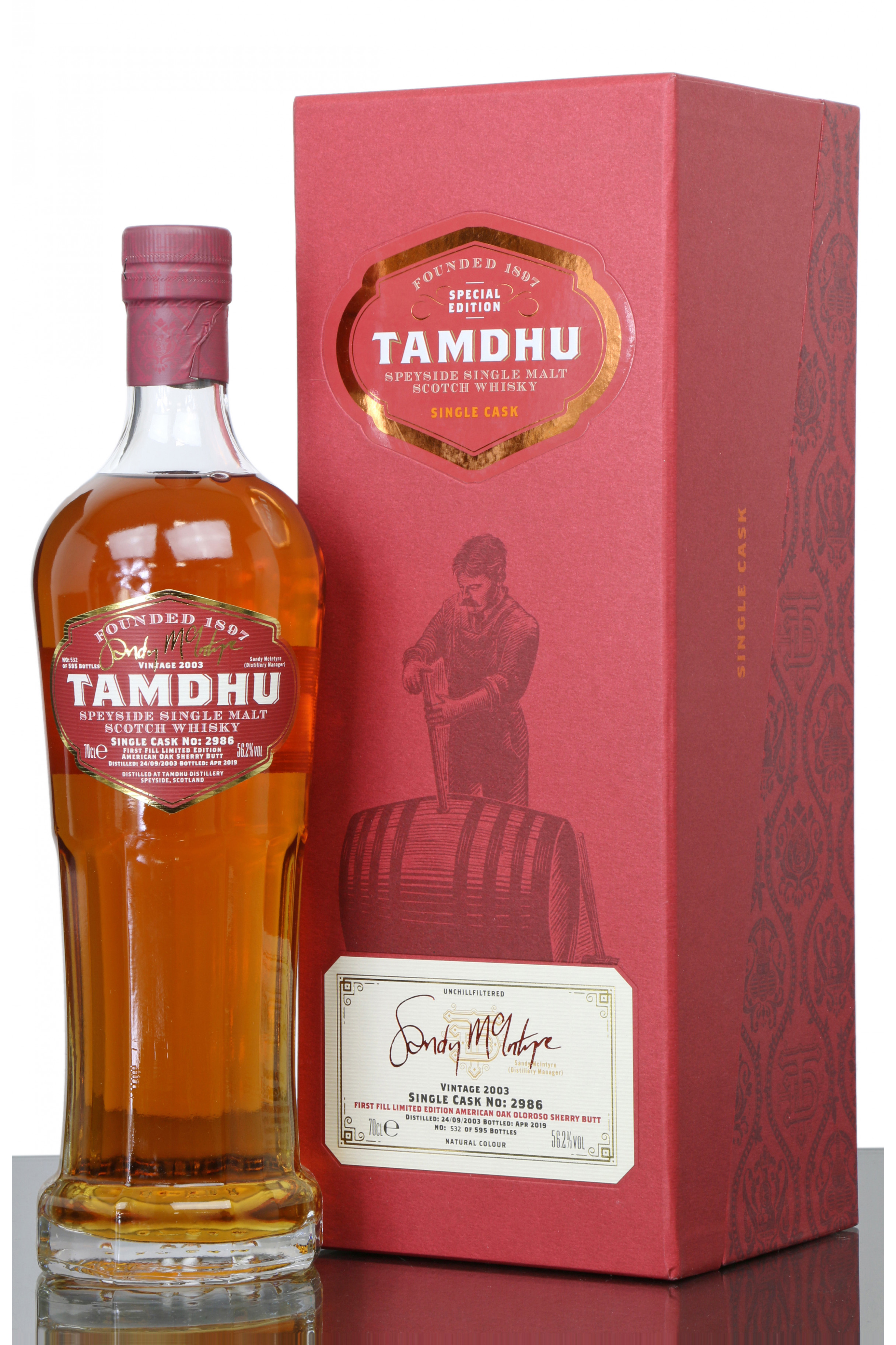 Tamdhu 03 19 Distillery Managers Edition Single Cask No 2986 Just Whisky Auctions