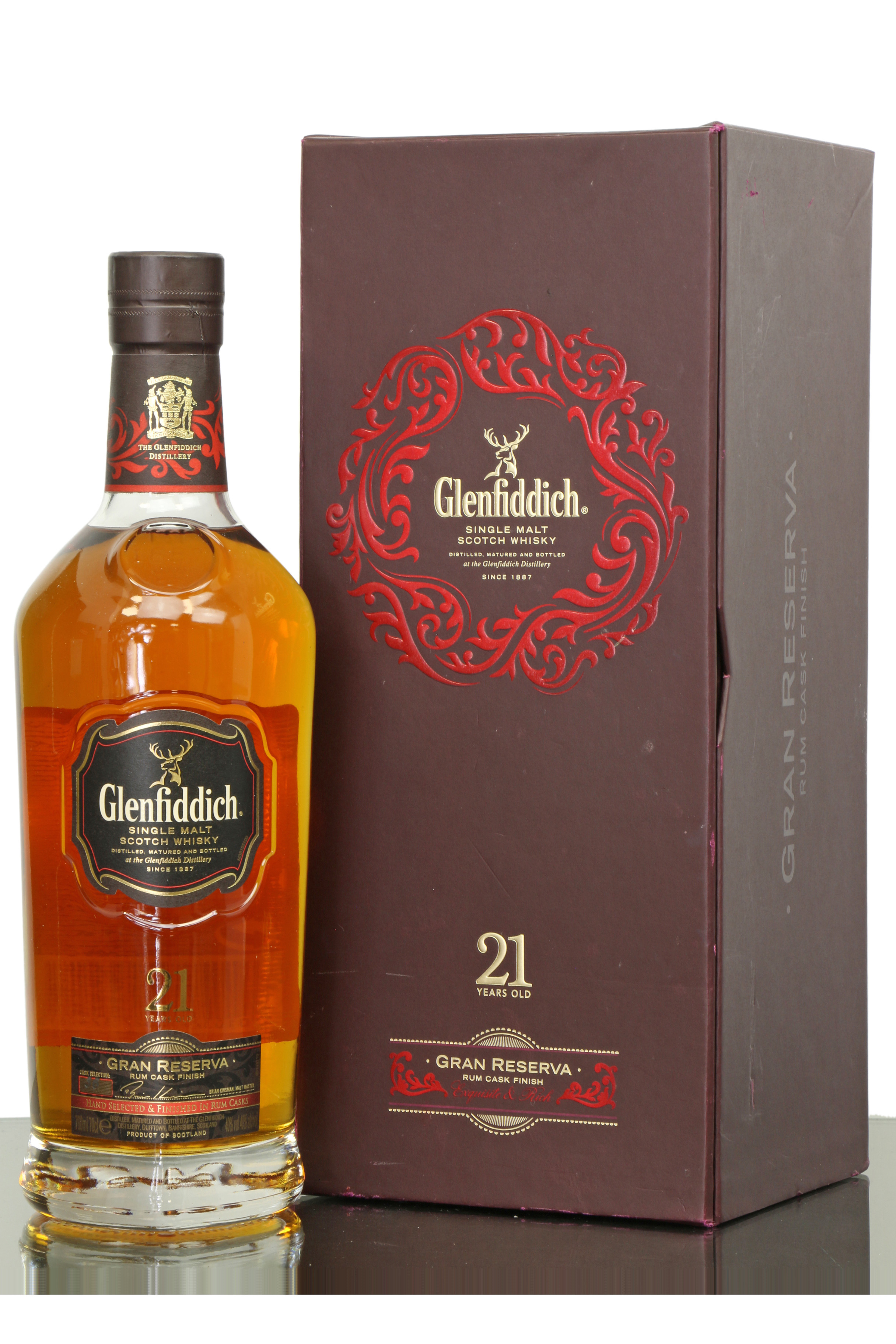 Glenfiddich 21 Years Old - Gran Reserva Rum Cask Finish - Just Whisky