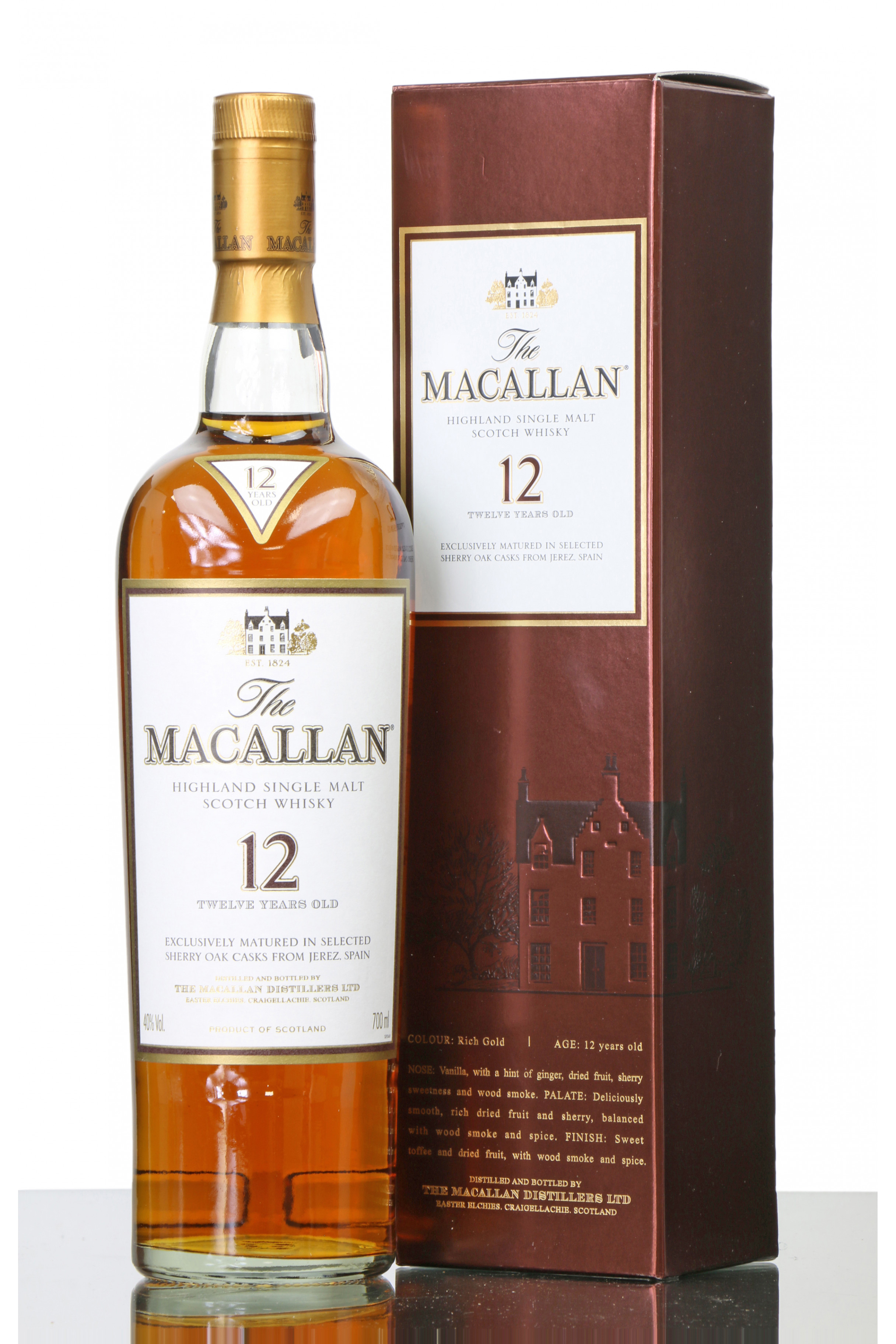 Macallan 12 Years Old - Sherry Oak - Just Whisky Auctions