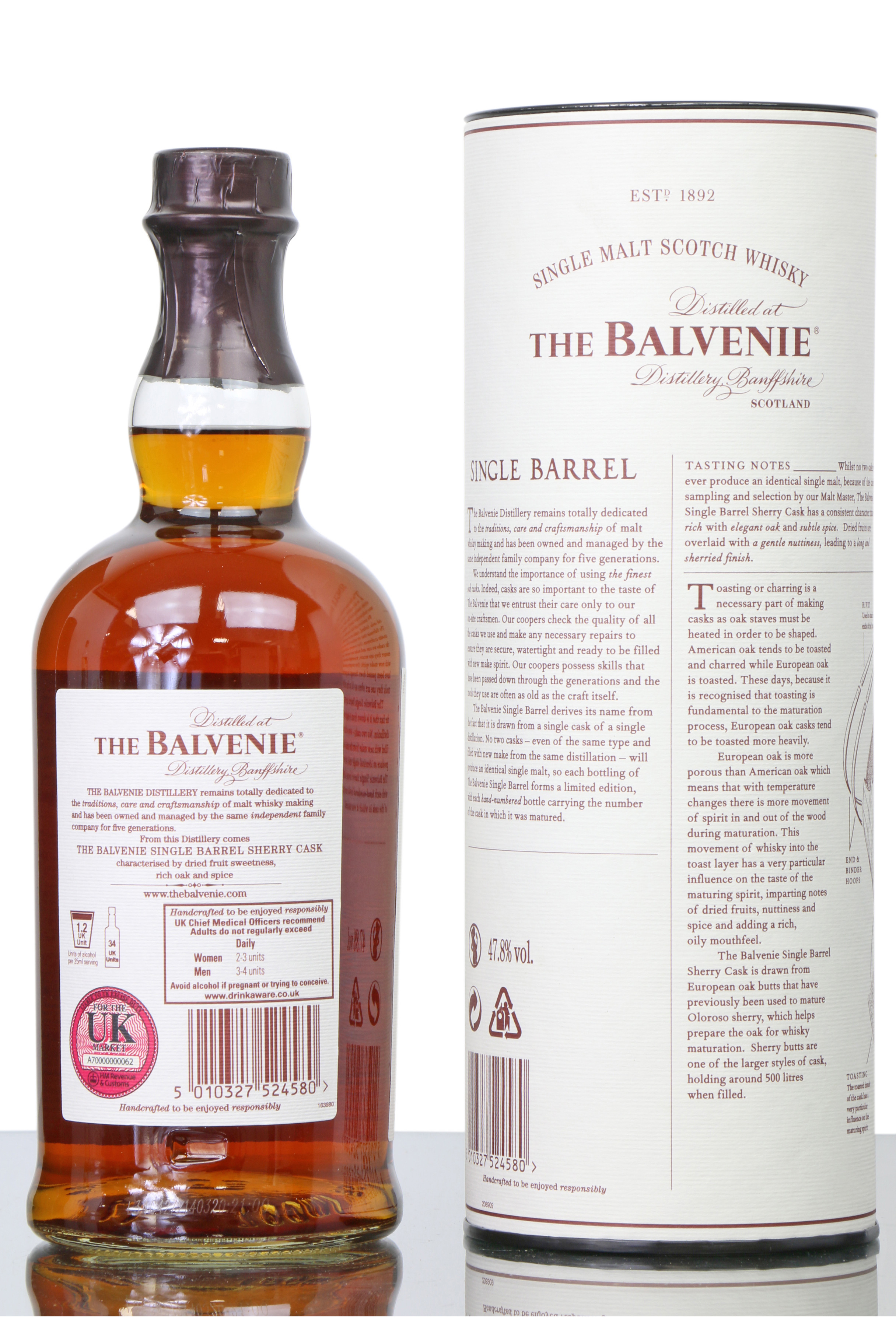 Balvenie 15 Years Old - Single Barrel Sherry Cask No.5780 - Just Whisky