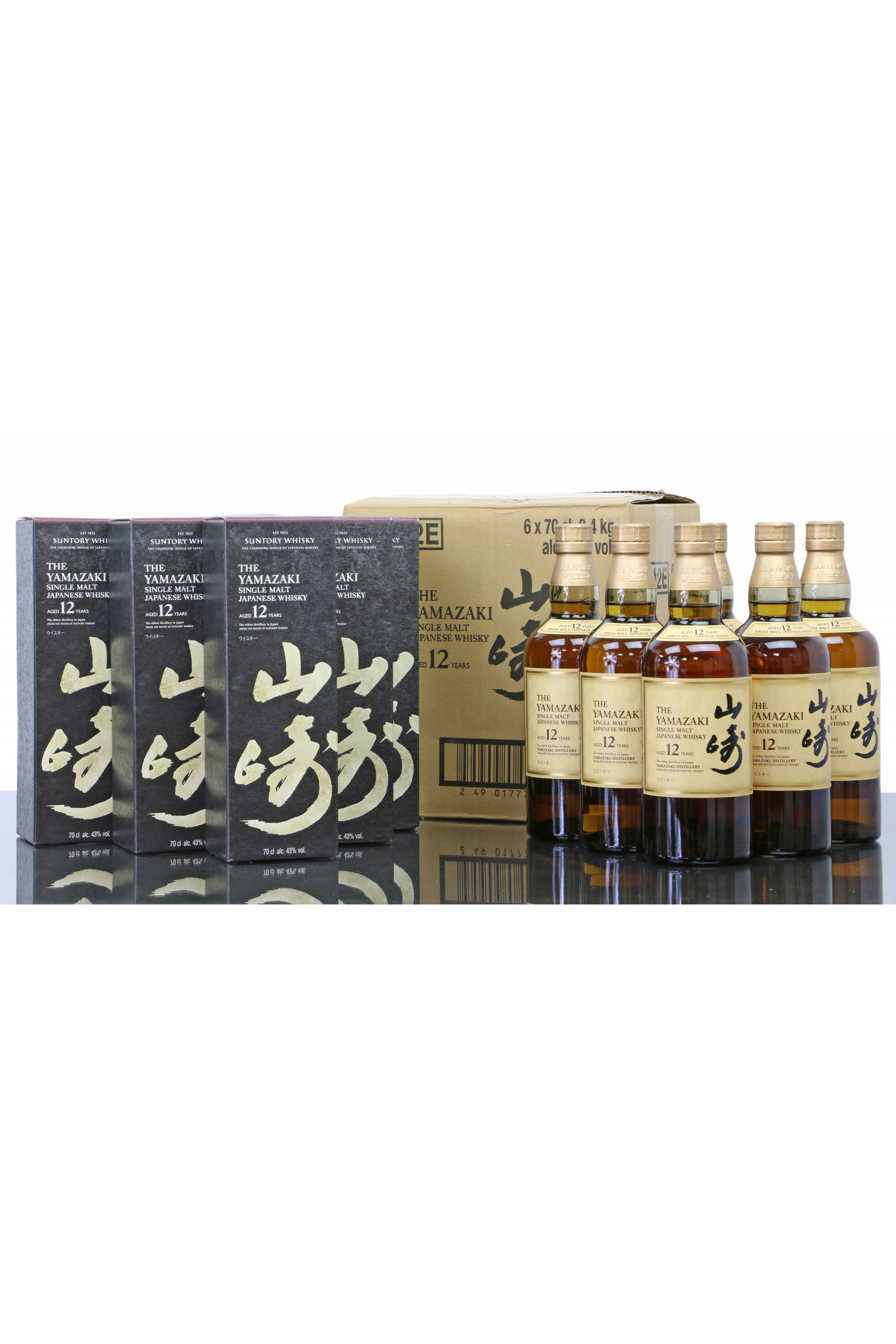 Yamazaki 12 Years Old Full Case 6x 70cl Just Whisky Auctions