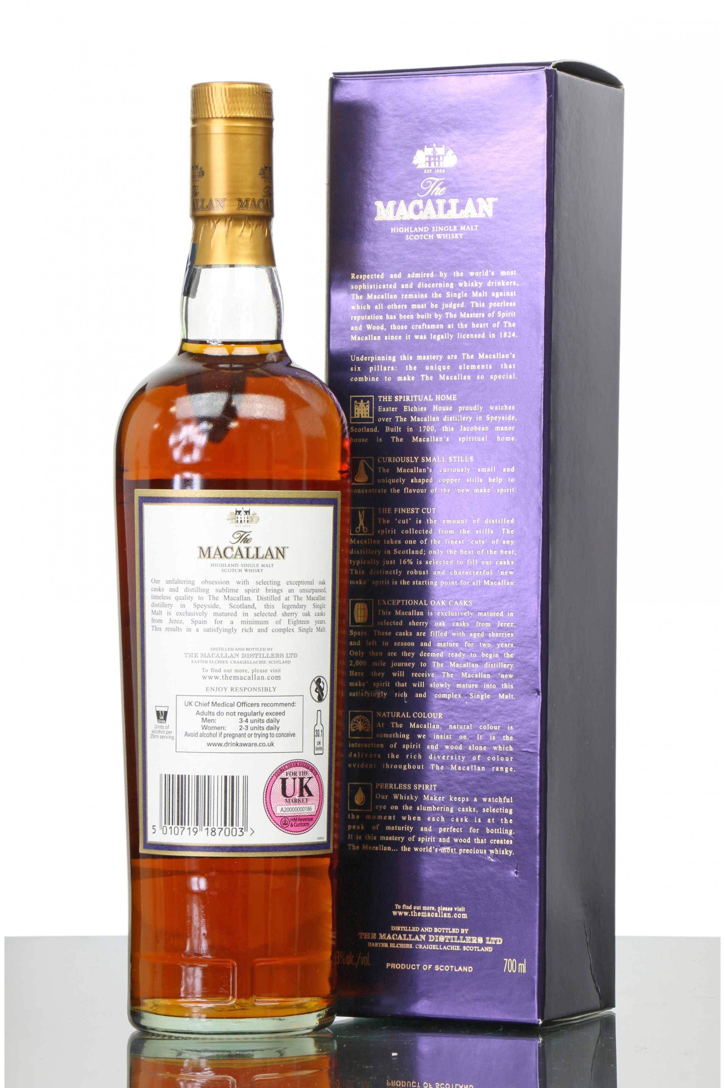 18 year macallan whiskey