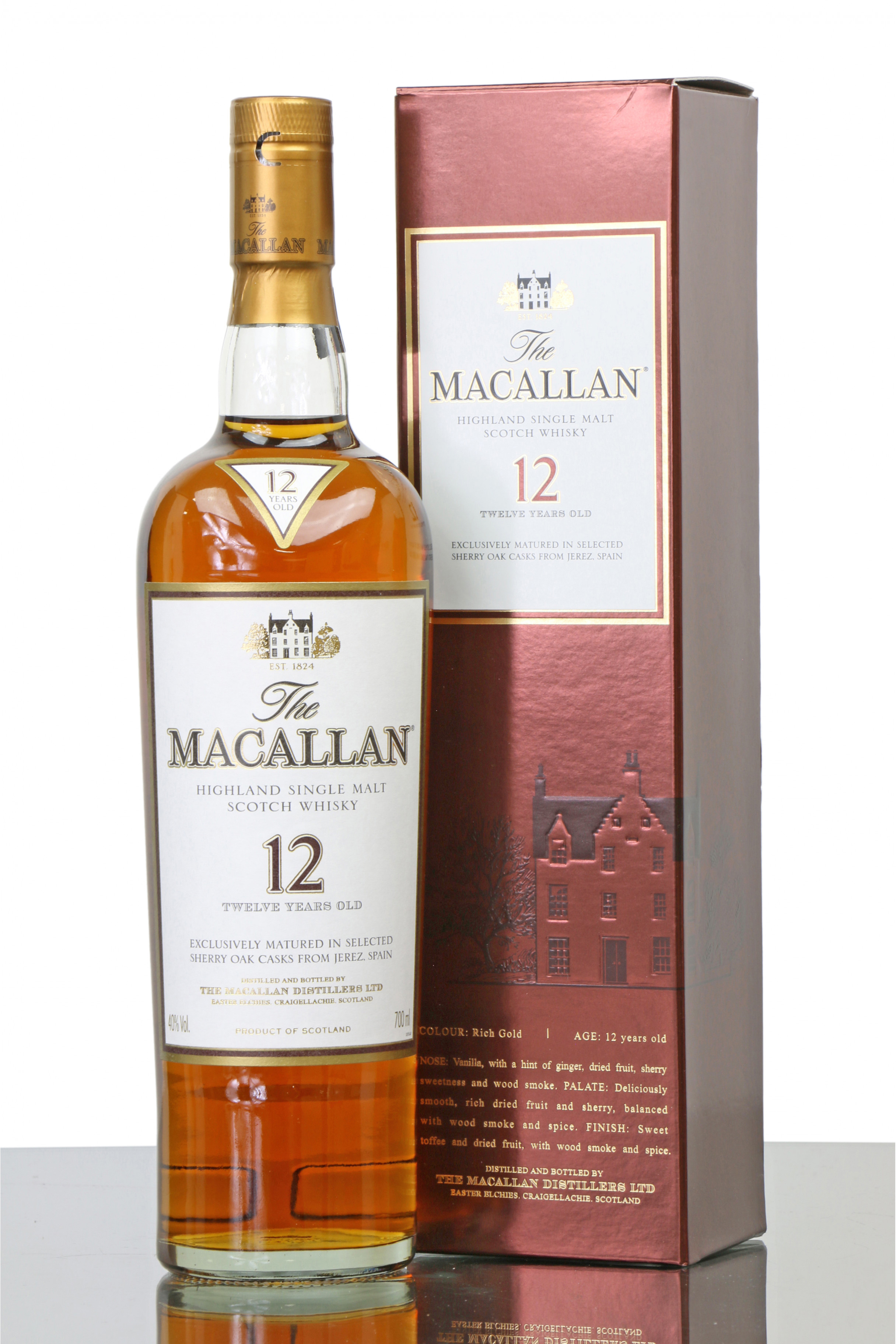 12 year macallan whiskey