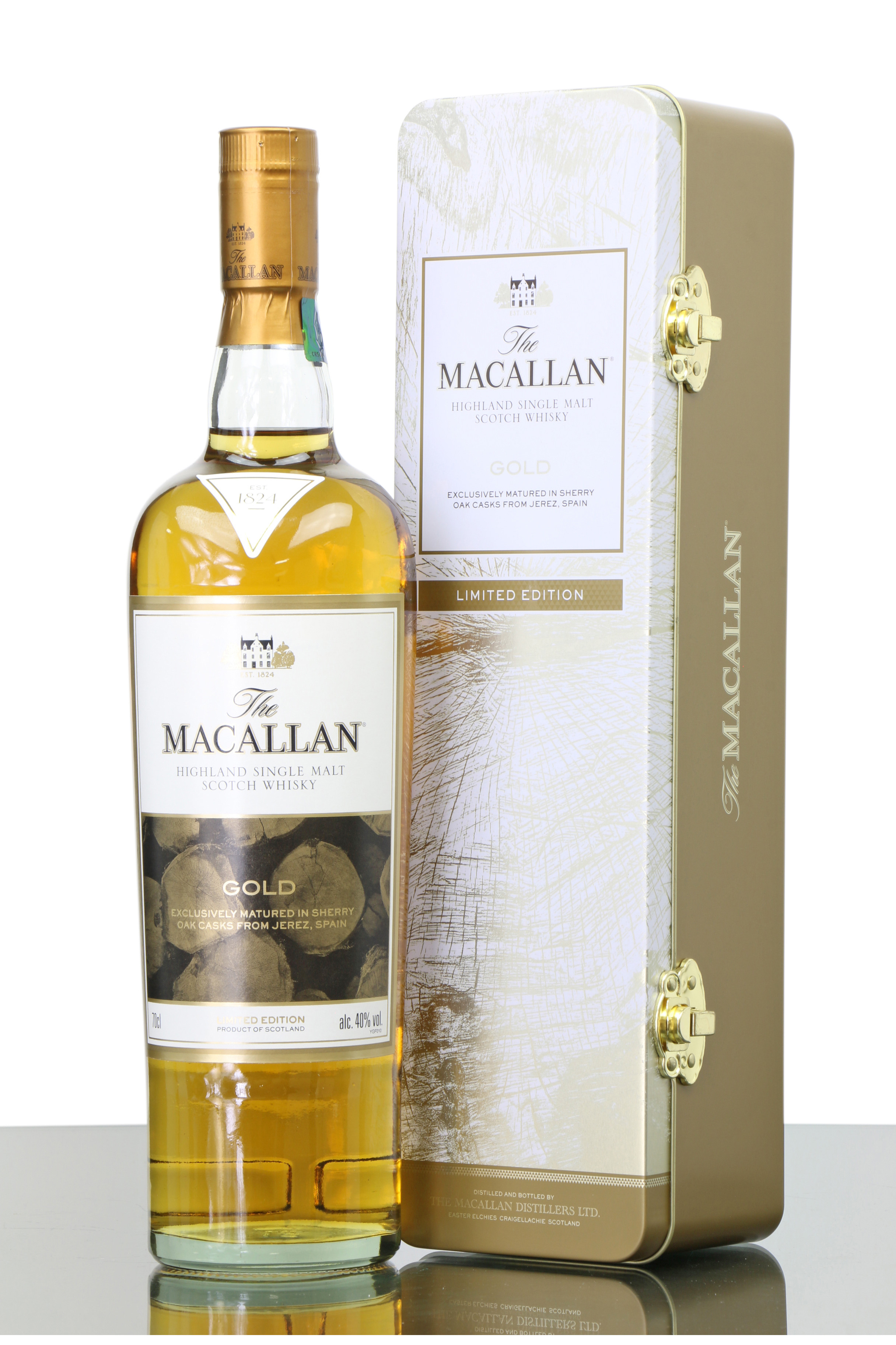 Макаллан голд. Макаллан Голд 0.7. Макаллан Дабл Каск Голд. Macallan Gold Double Cask. Макаллан в золотой коробке.