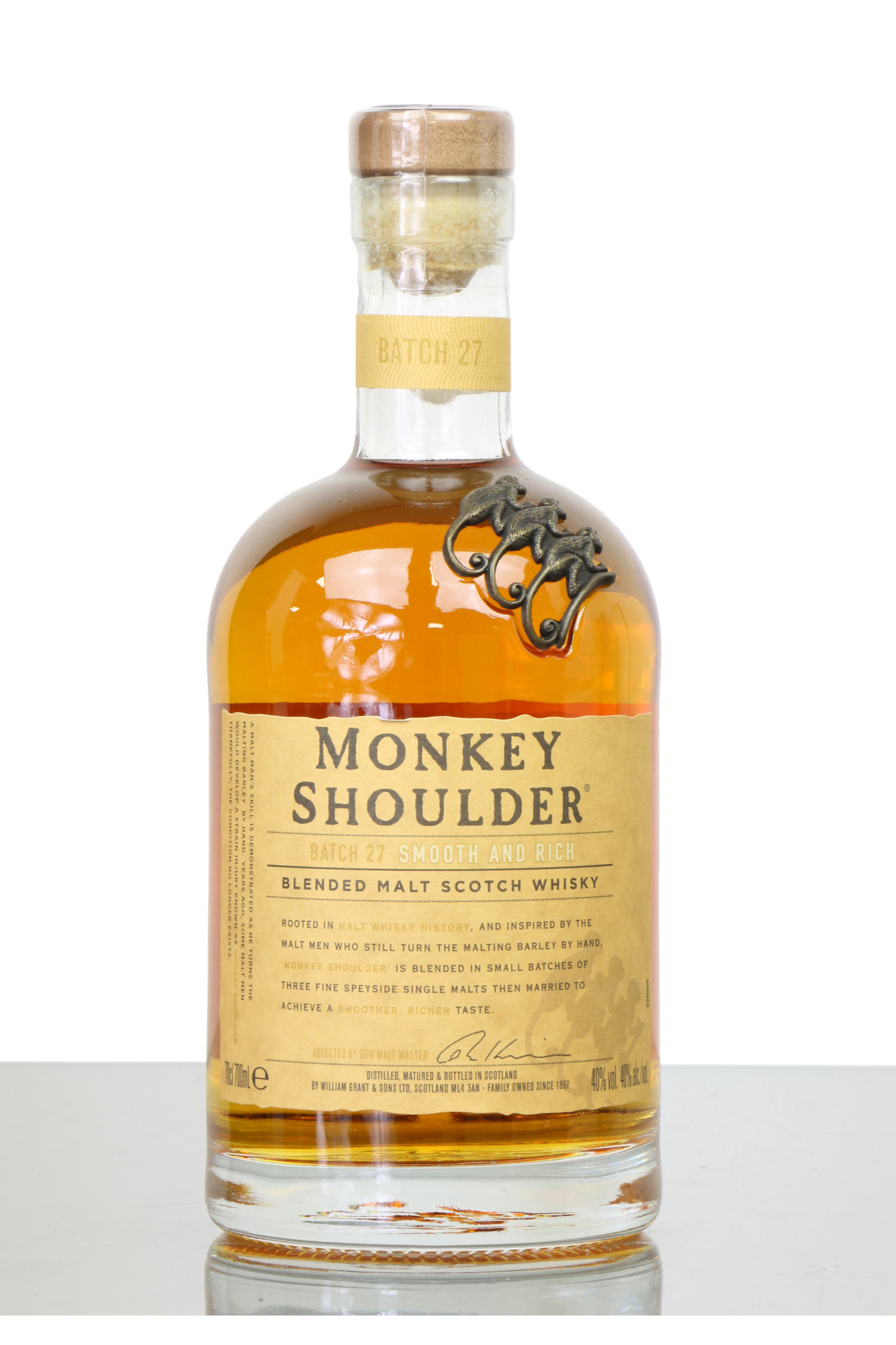 monkey shoulder whiskey age