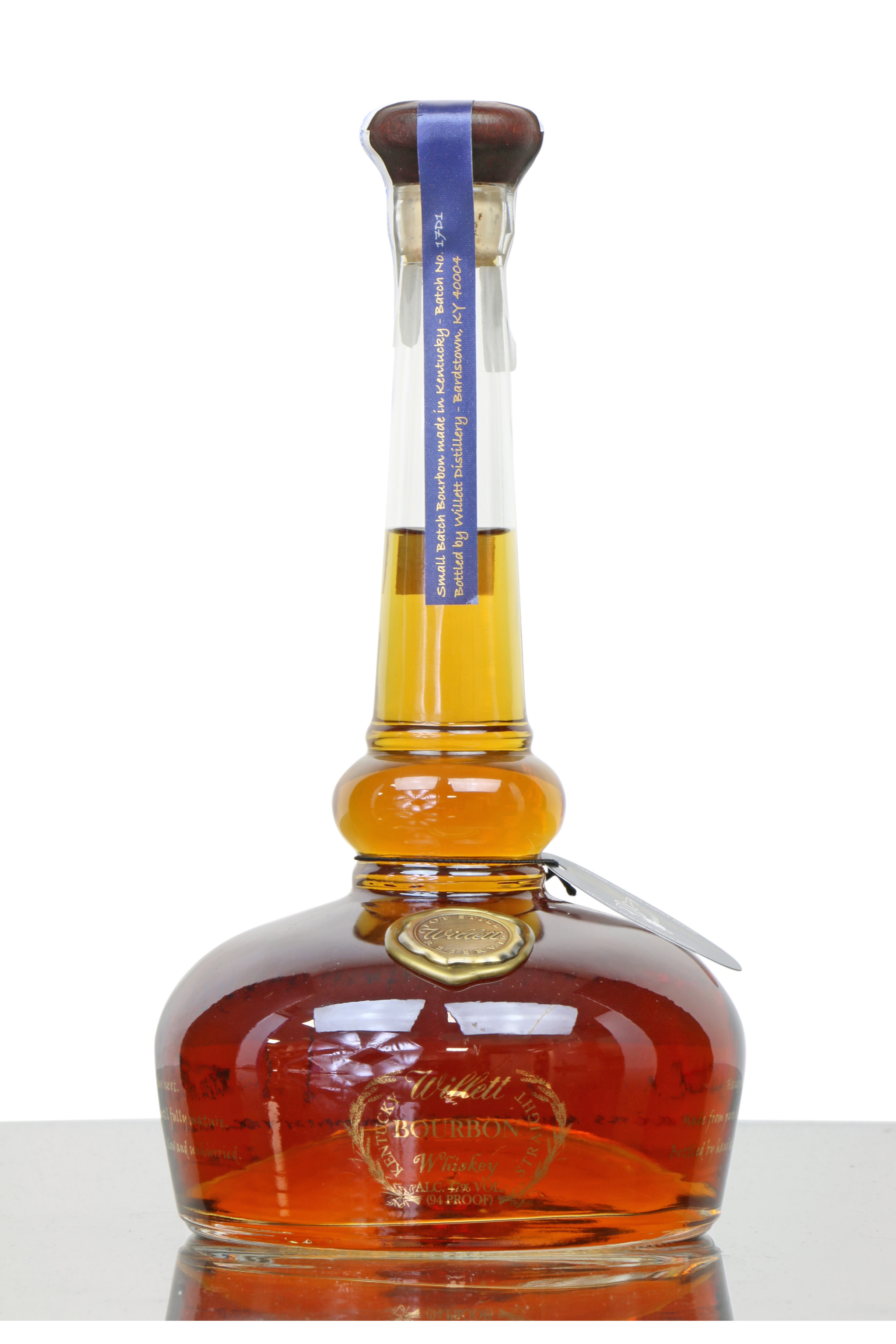 Willett Pot Still Reserve Bourbon Batch No17d1 Just Whisky Auctions