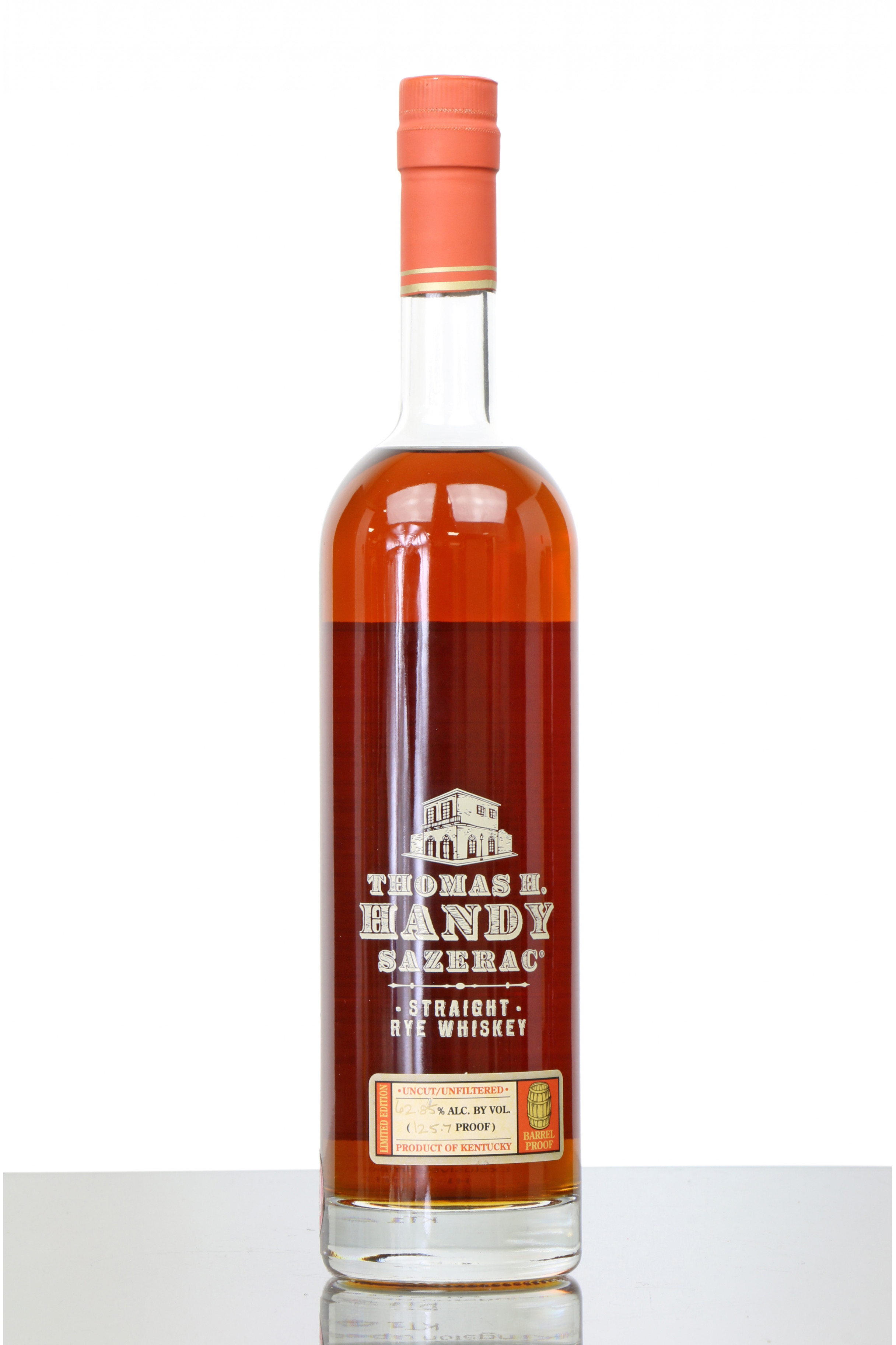 Thomas H. Handy Sazerac Rye Whiskey 2019 Barrel Proof (62.85) Just