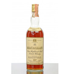 Macallan 1962 - Campbell, Hope & King Rinaldi Import (80° Proof)